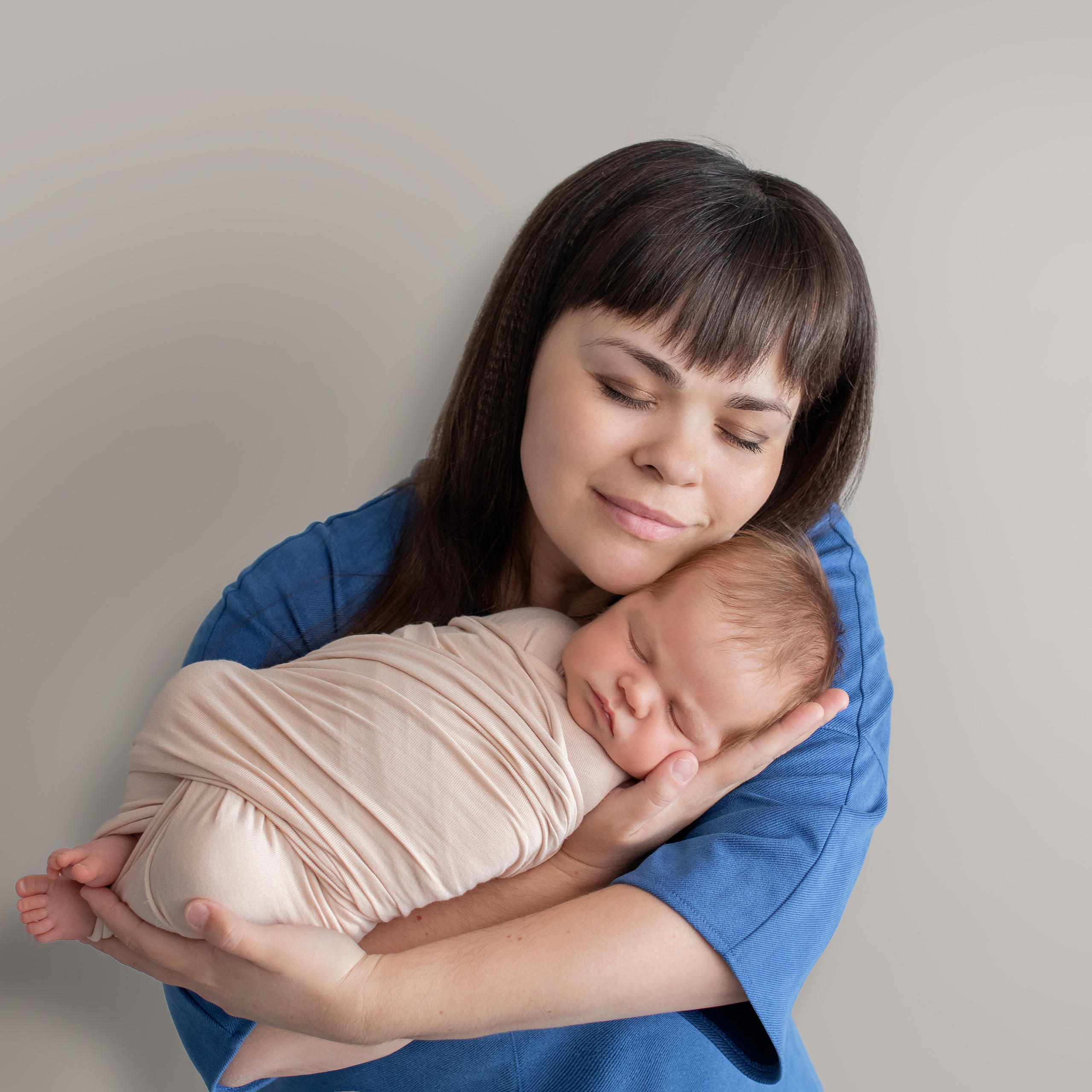 Классическая ньюборн фотосессия. Фотограф новорождённых Братск