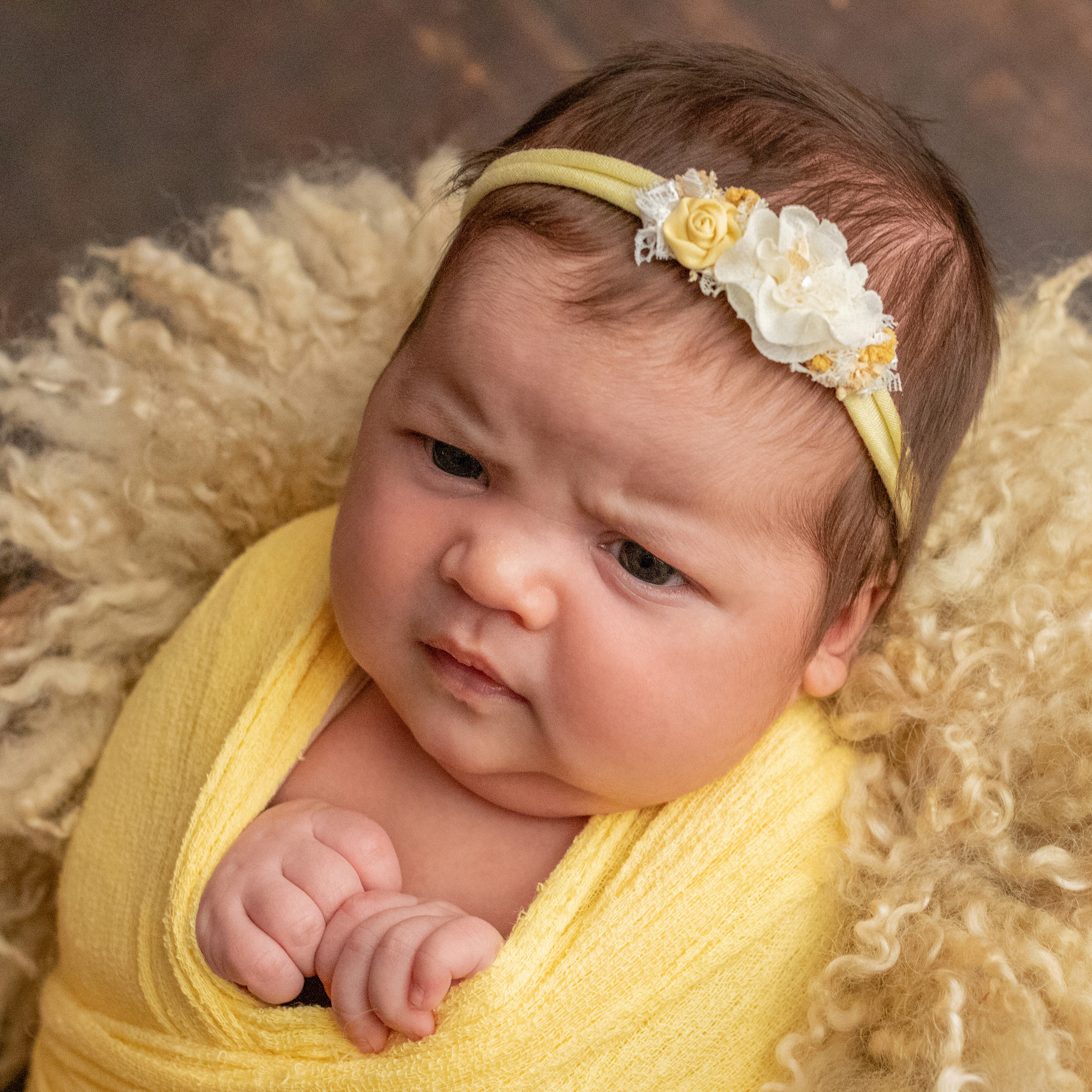 Классическая ньюборн фотосессия. Фотограф новорождённых Братск