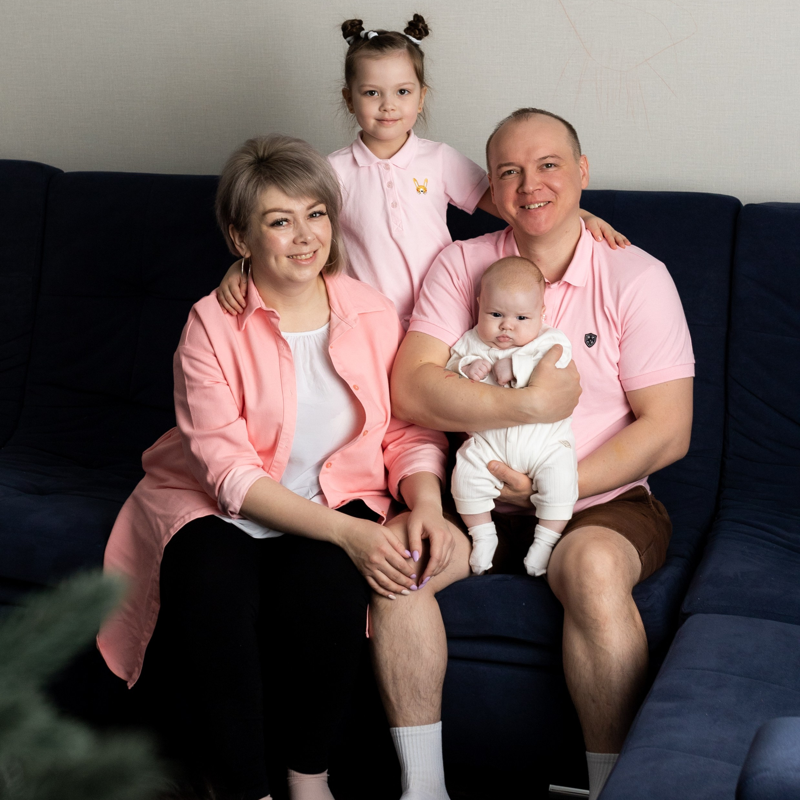 Детская домашняя фотосессия. Фотограф новорождённых Братск