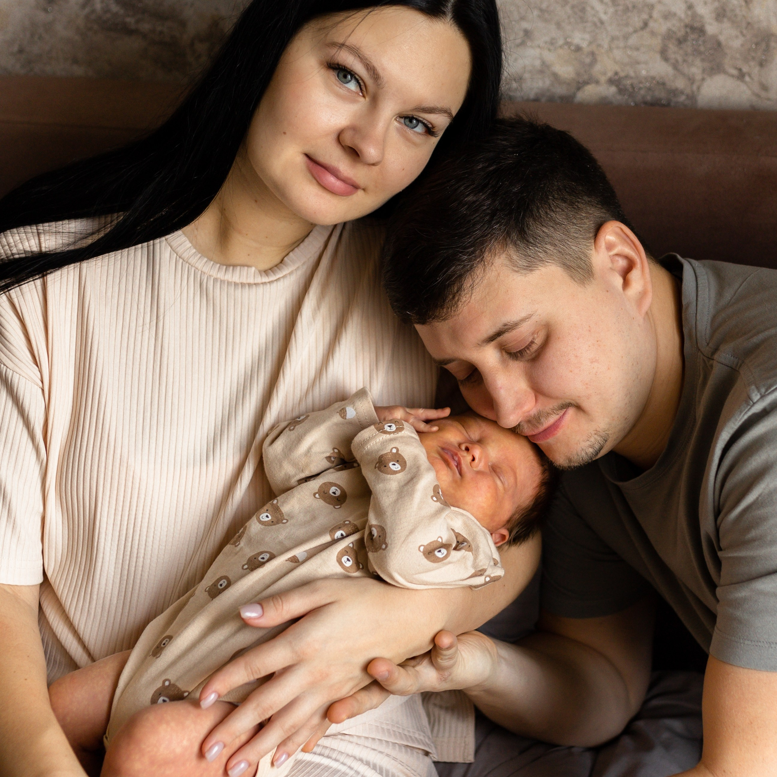 Детская домашняя фотосессия. Фотограф новорождённых Братск