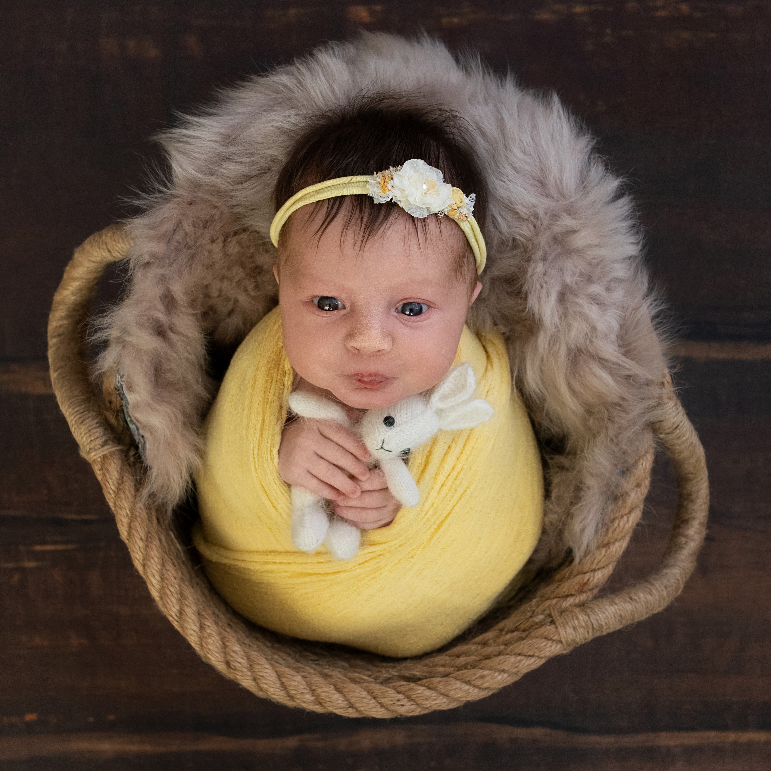 Классическая ньюборн фотосессия. Фотограф новорождённых Братск