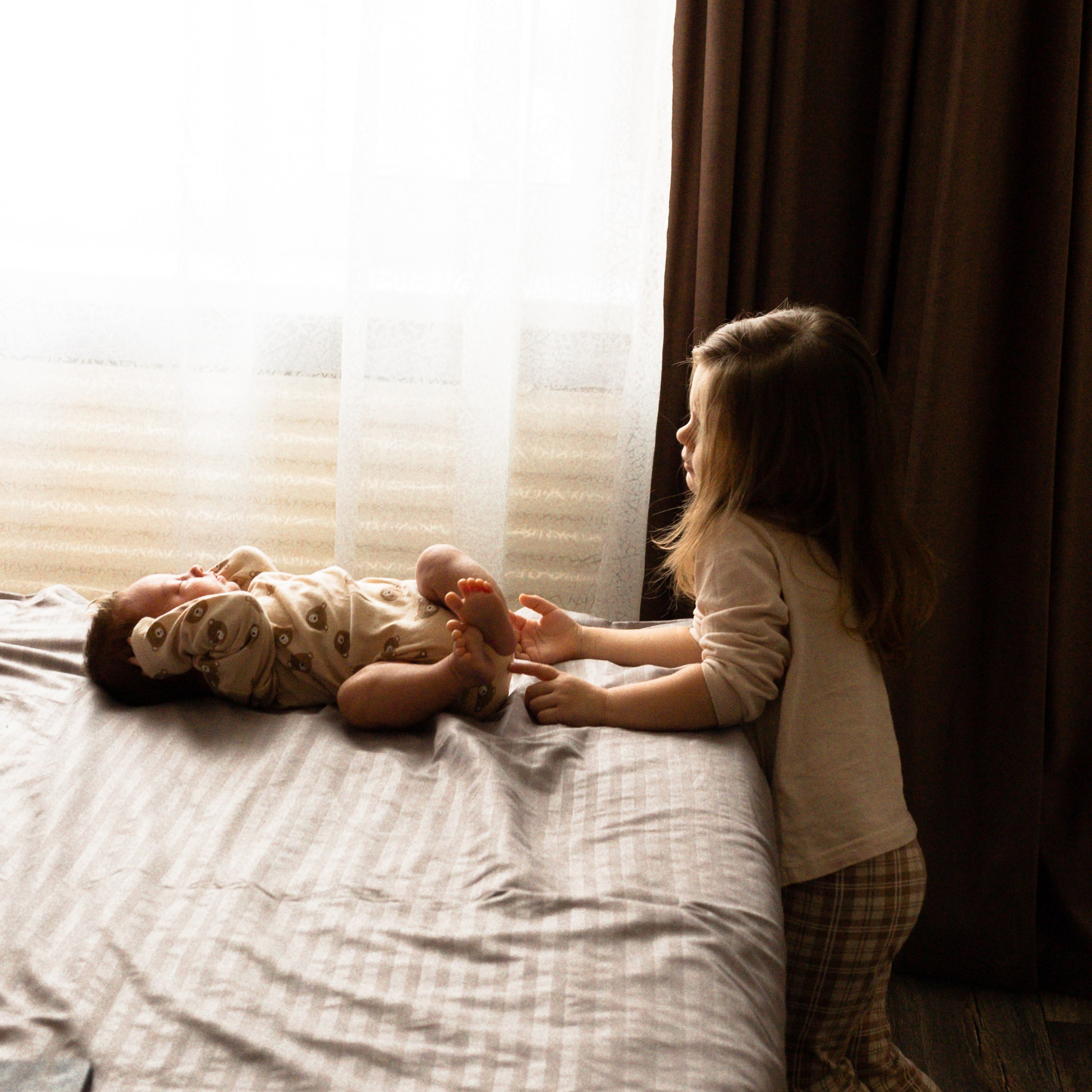 Детская домашняя фотосессия. Фотограф новорождённых Братск