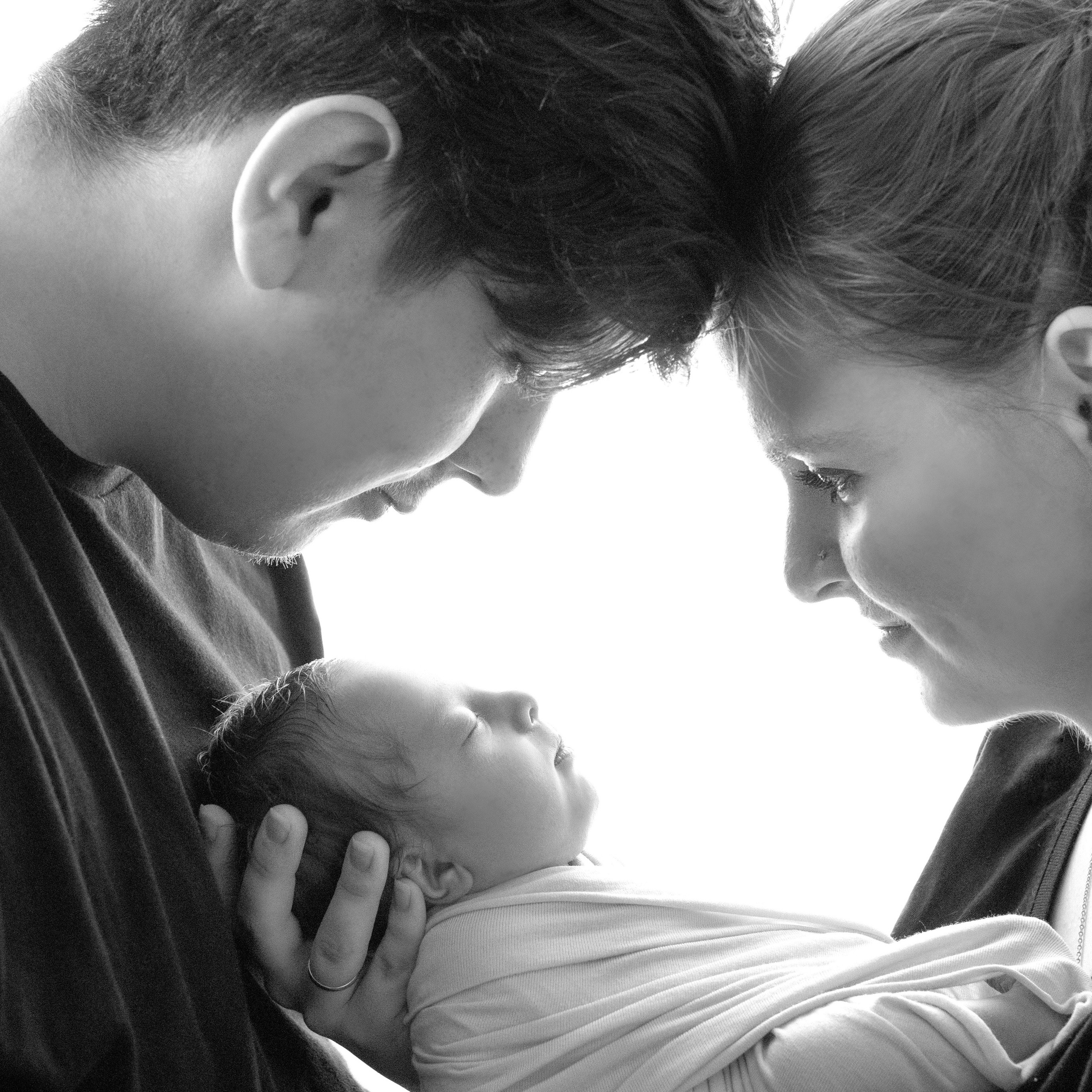 Классическая ньюборн фотосессия. Фотограф новорождённых Братск