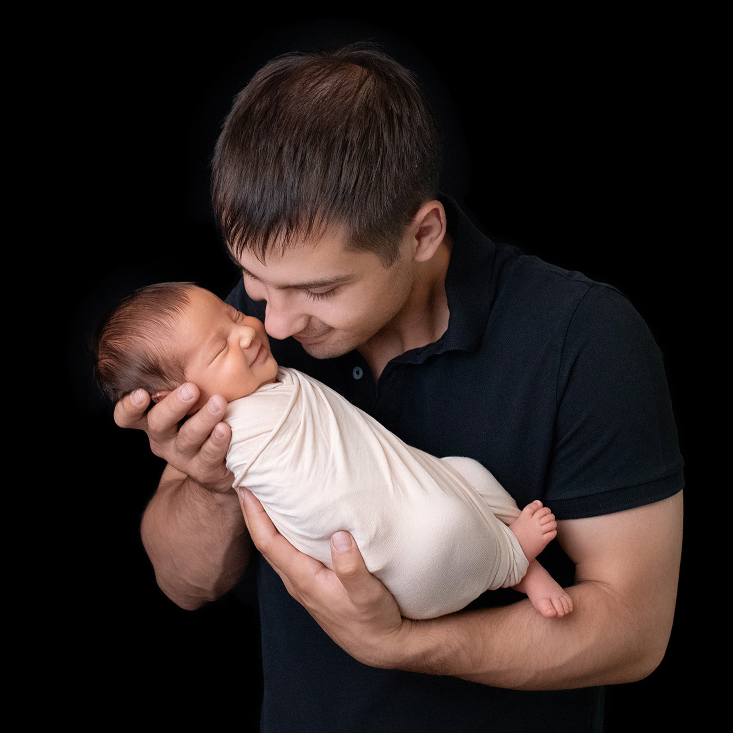 Классическая ньюборн фотосессия. Фотограф новорождённых Братск