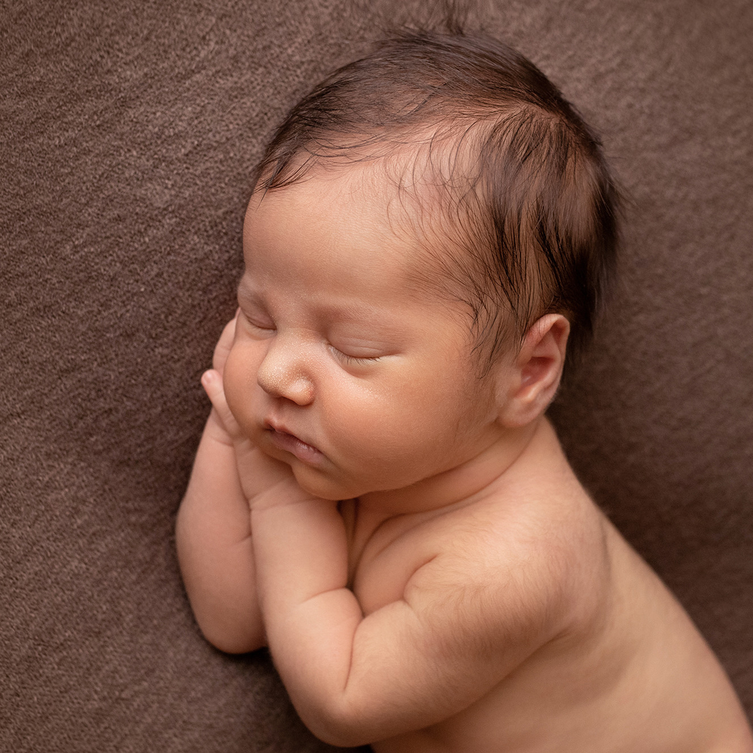 Классическая ньюборн фотосессия. Фотограф новорождённых Братск