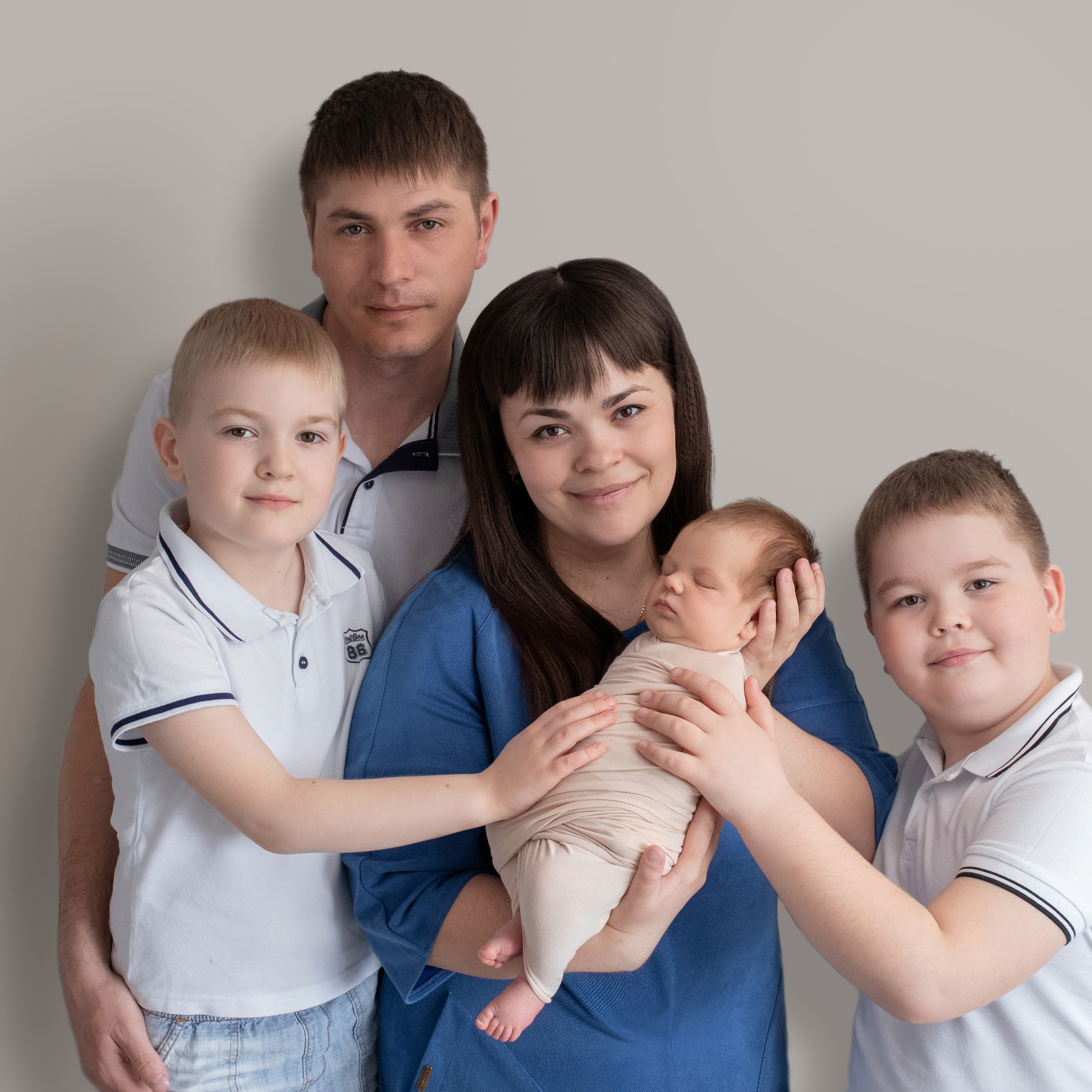 Классическая ньюборн фотосессия. Фотограф новорождённых Братск