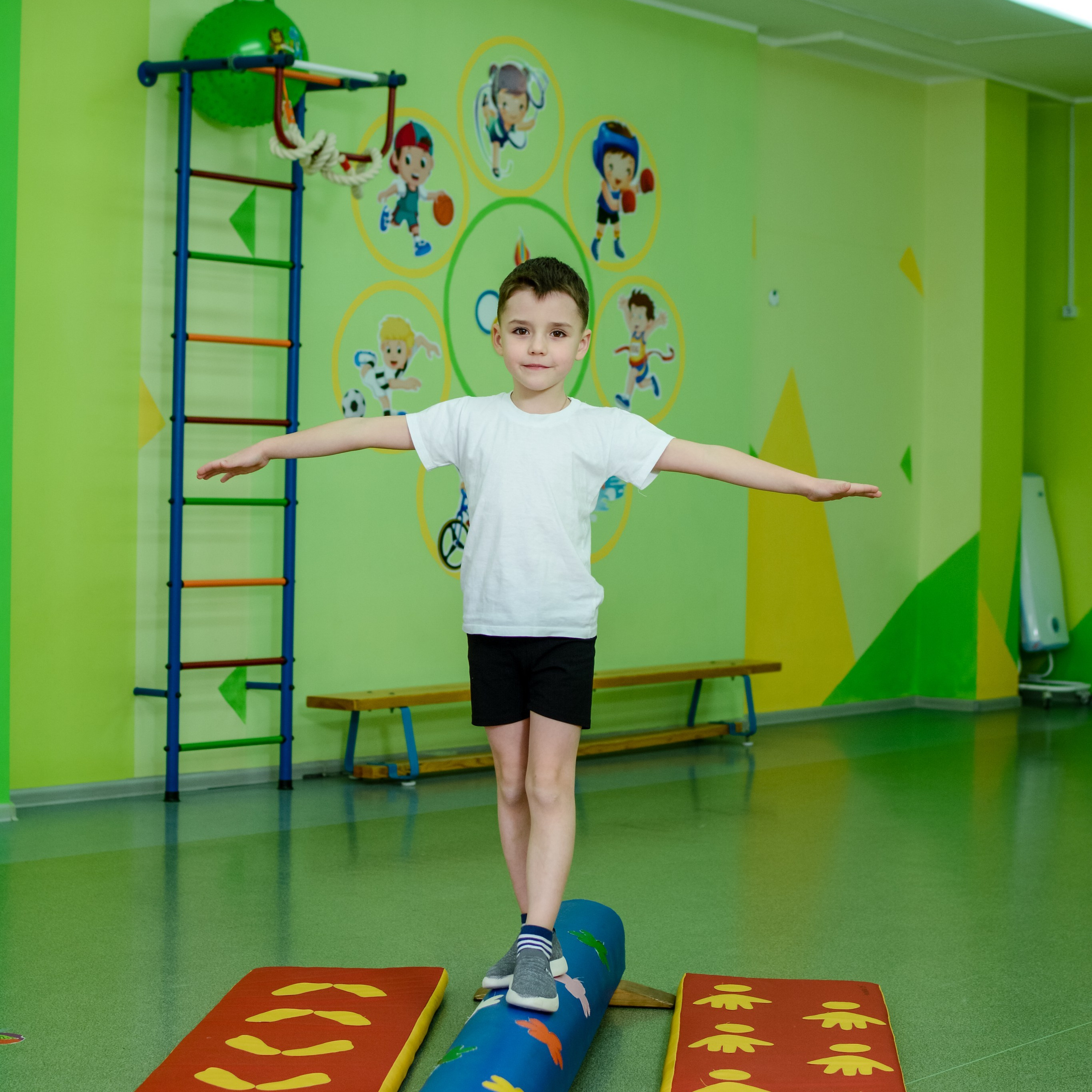 Фотосессия в спортзале