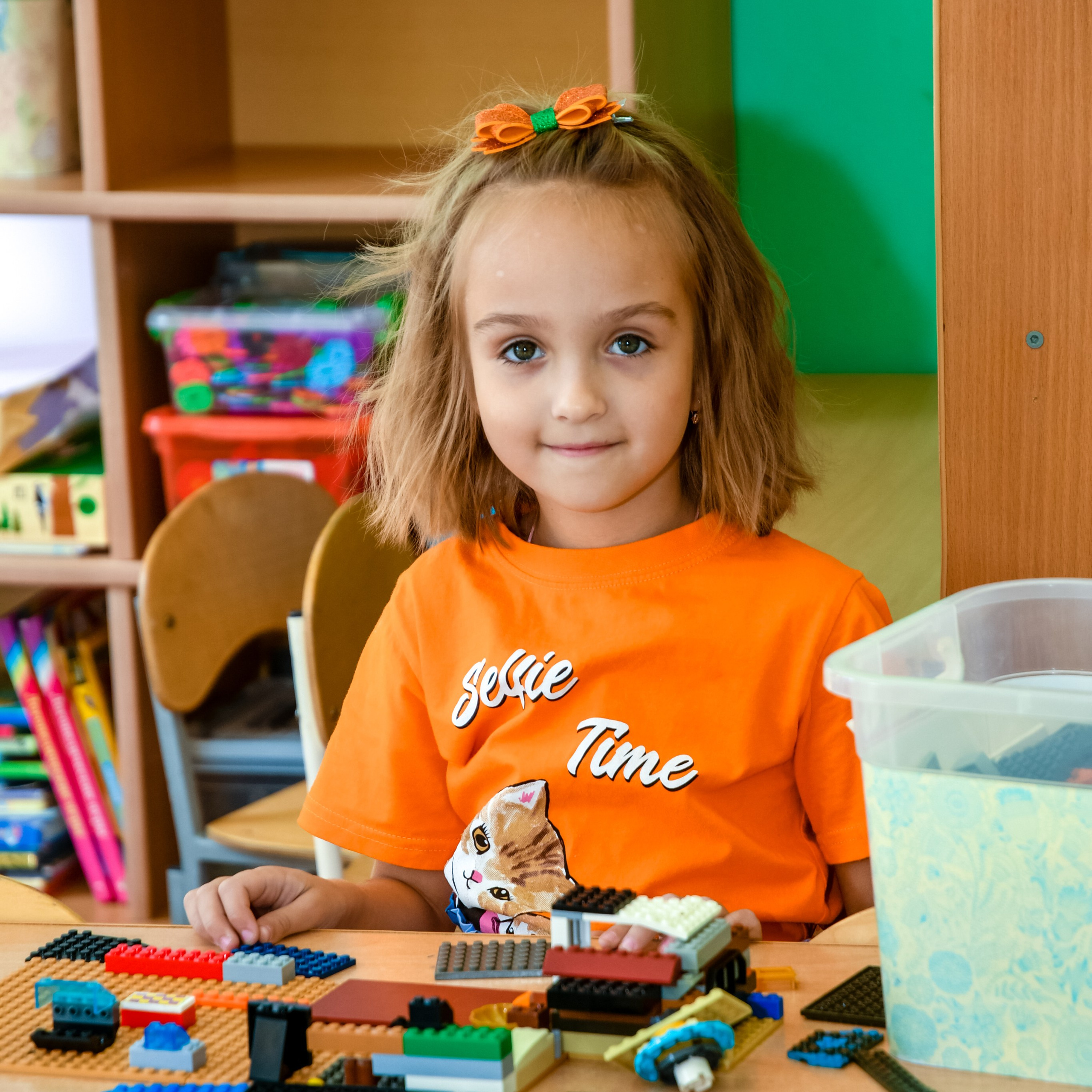 Фотосессия в группе и на прогулке