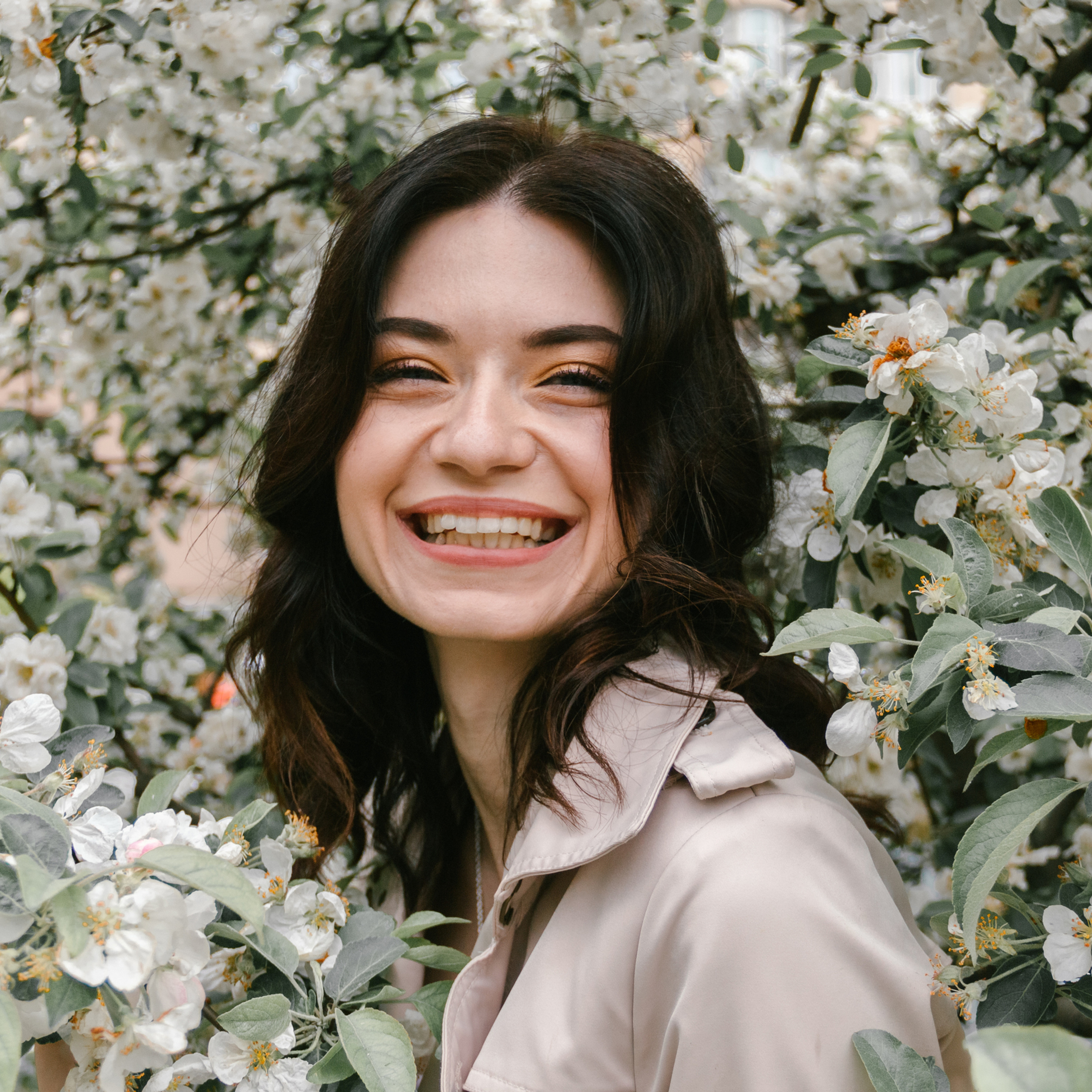 Девушка на прогулке