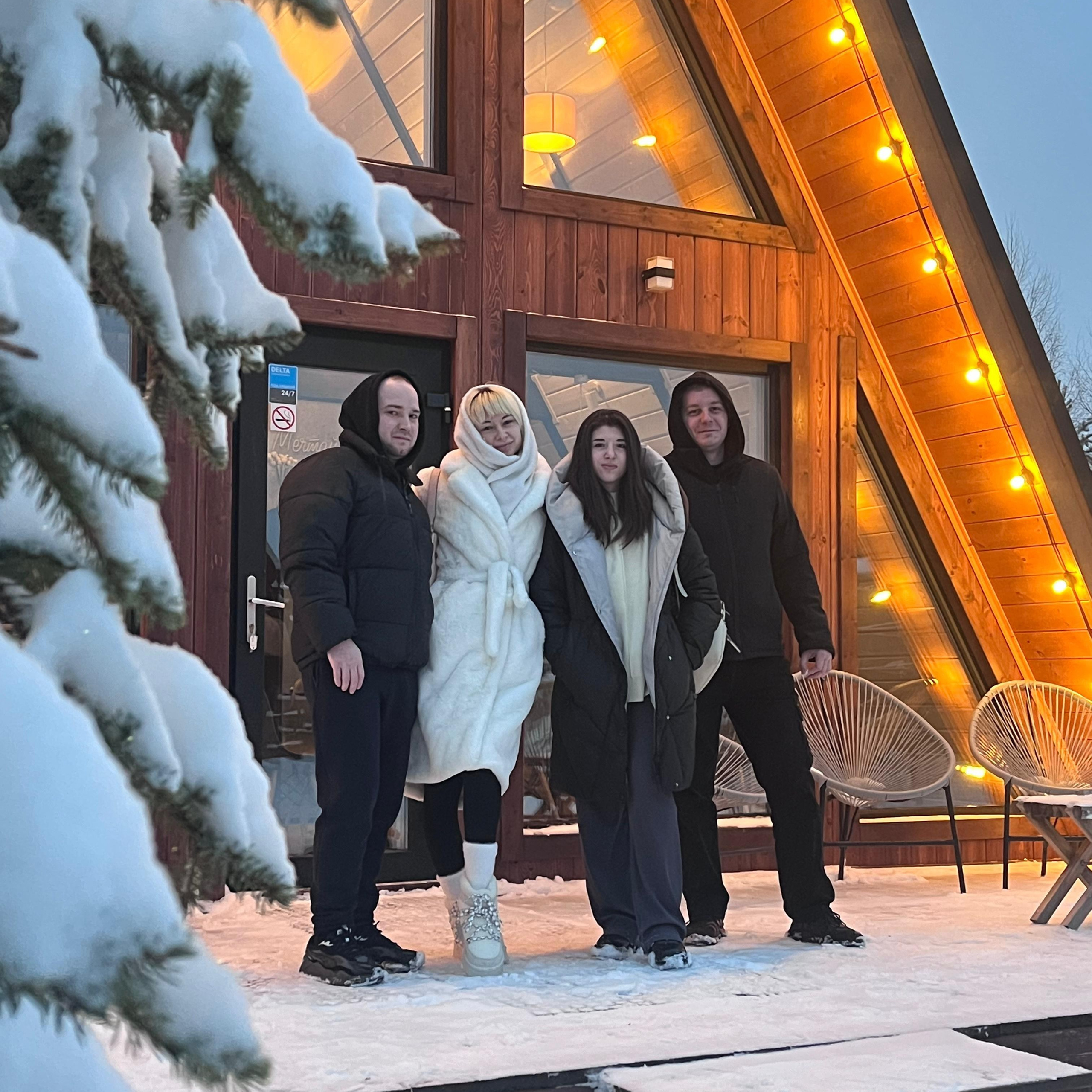 Коттедж для отдыха с чаном и баней на 6 человек — забронировать на выходные