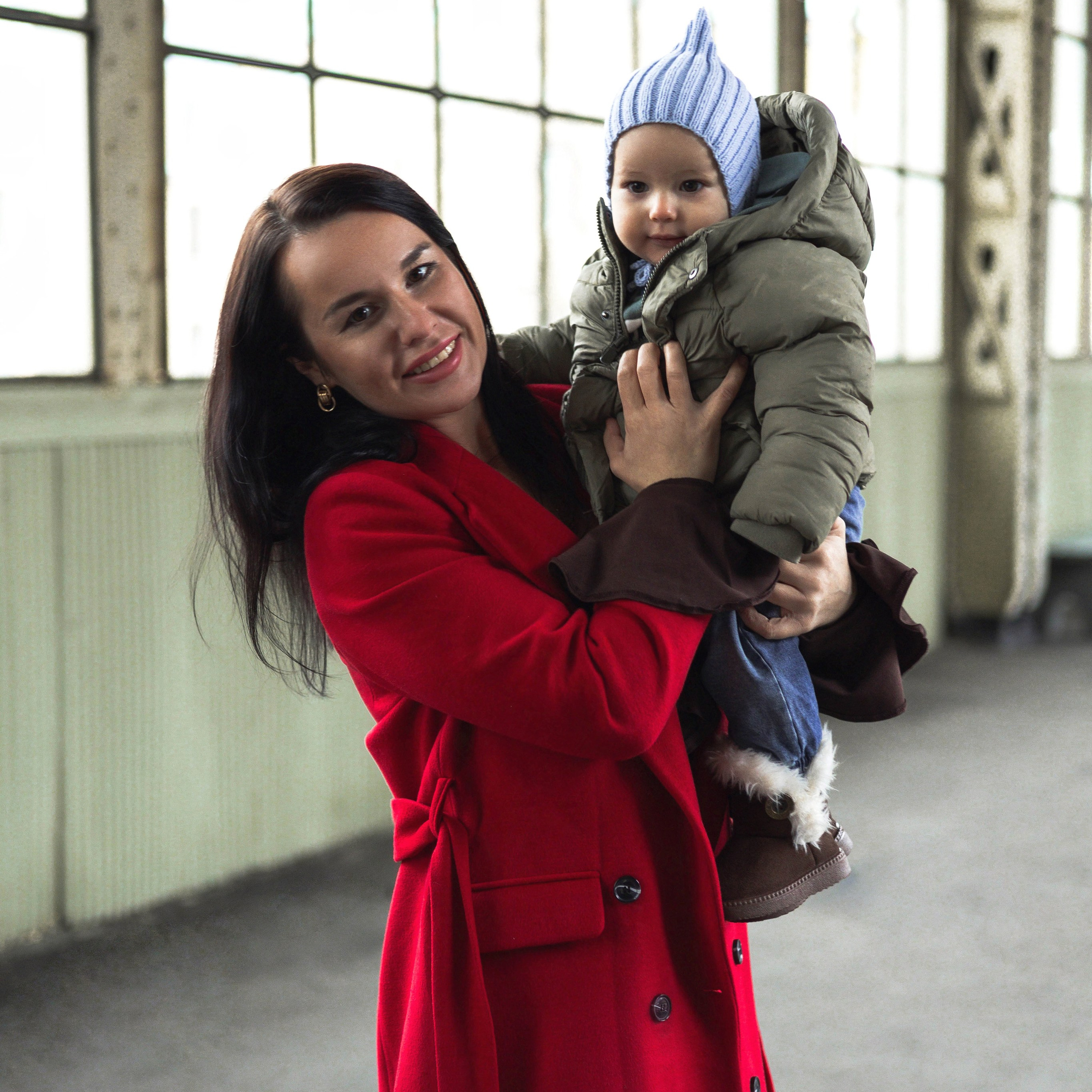 Ксения и сыновья