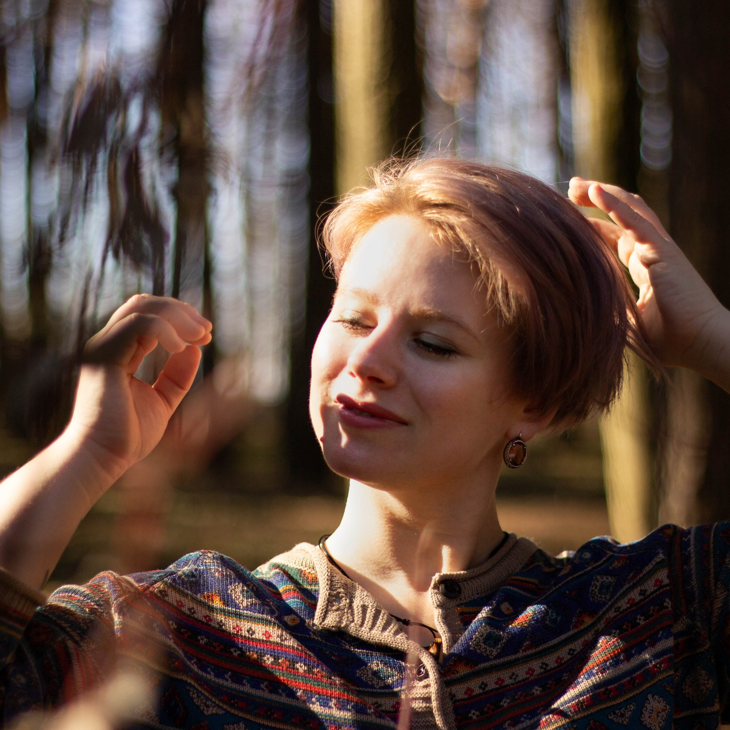 Алена в Усадьбе Остафьево