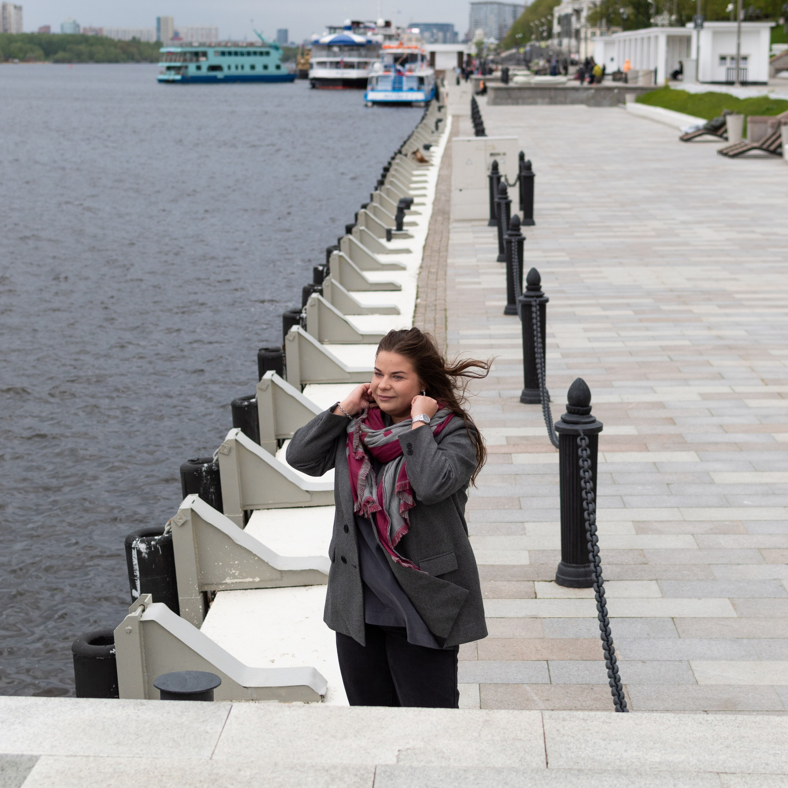 Прогулка по речному вокзалу.