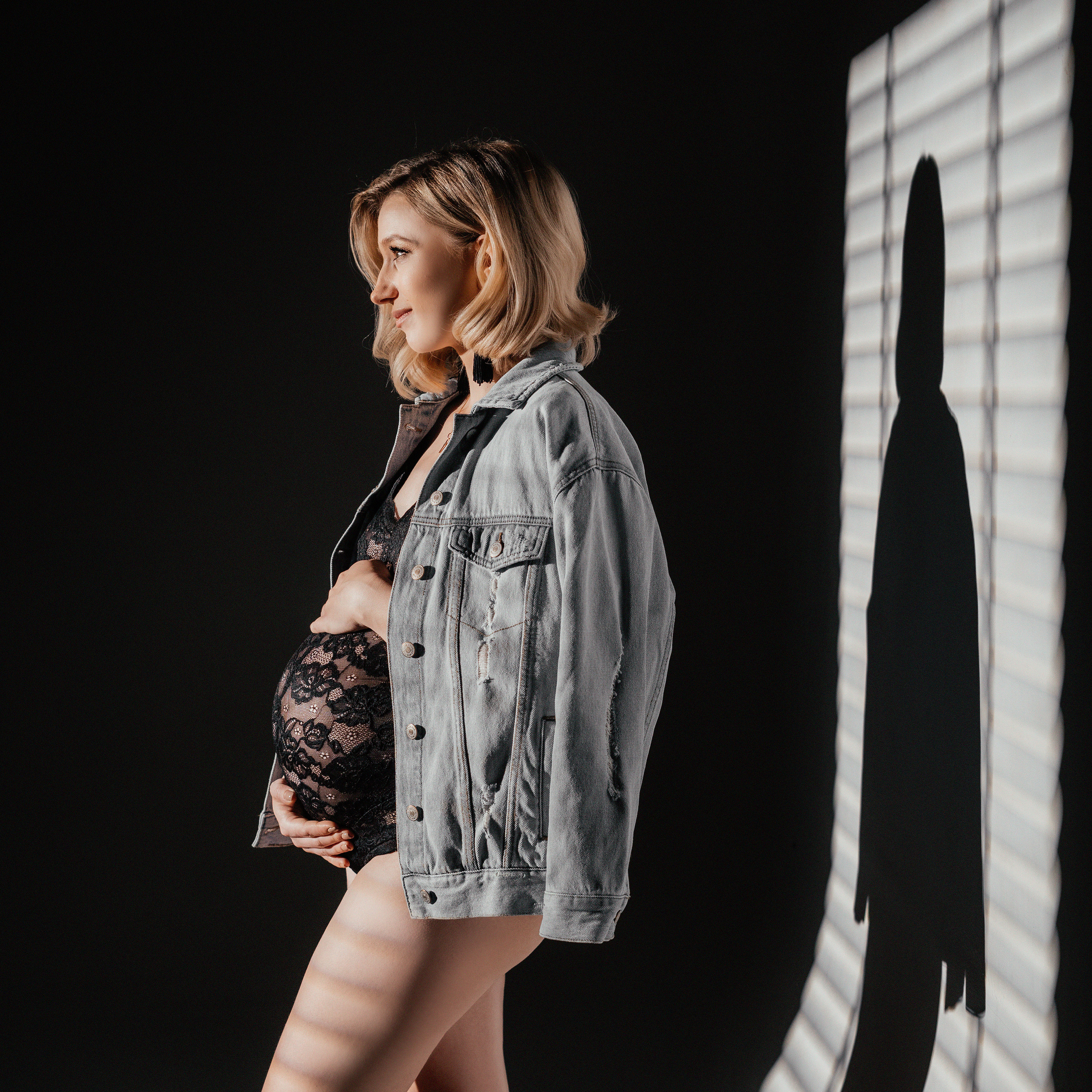 Фотосессия беременности фоновая съемка