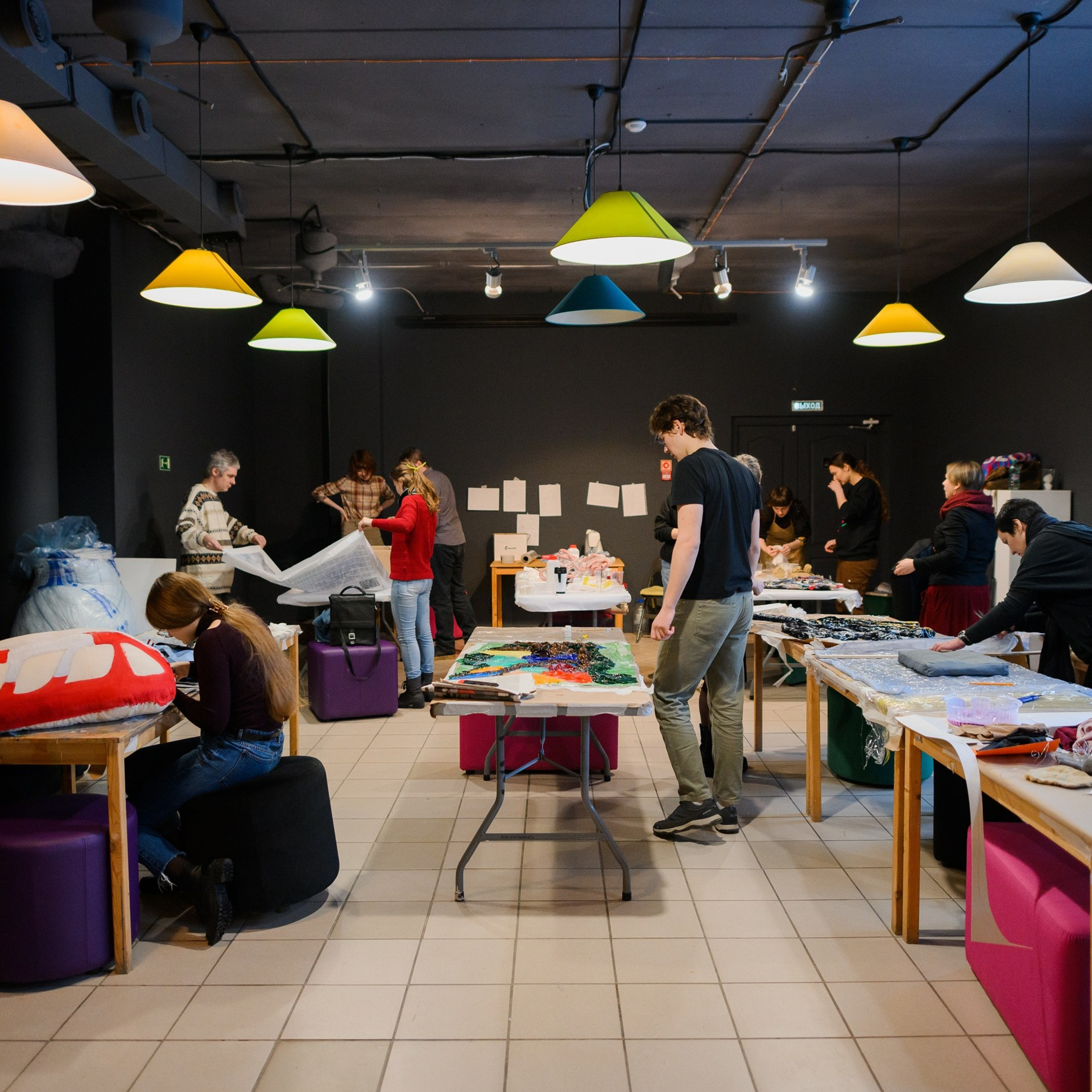 “Poetic image visualization laboratory”, PERMM museum, Perm, 2022. Ksenia Markelova, multidisciplinary artist, Yekaterinburg