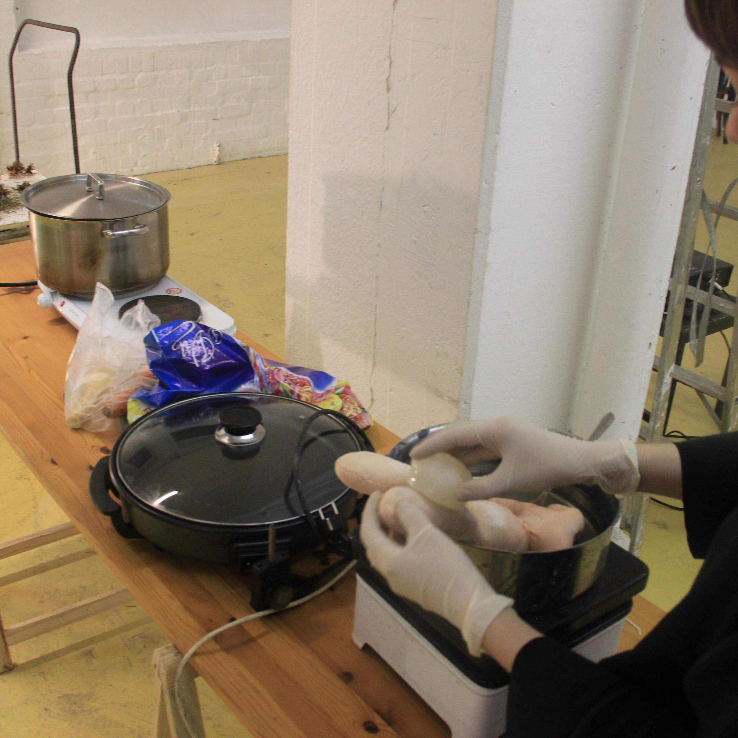 Art residency in “2025 Kunst und Kultur gallery”, 2018. Ksenia Markelova, multidisciplinary artist, Yekaterinburg