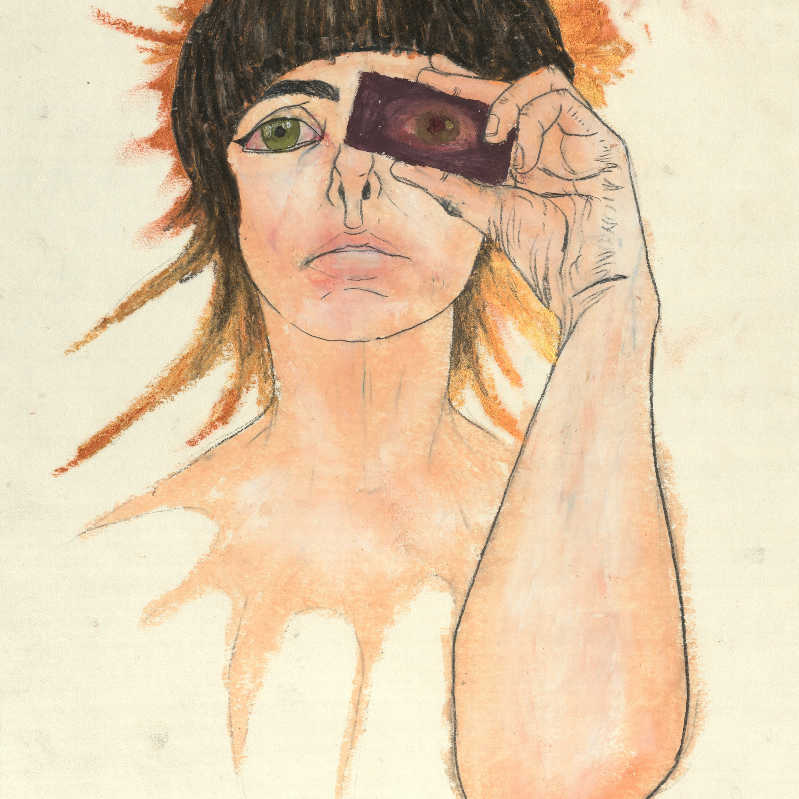 Graphics and paintings. Ksenia Markelova, multidisciplinary artist, Yekaterinburg