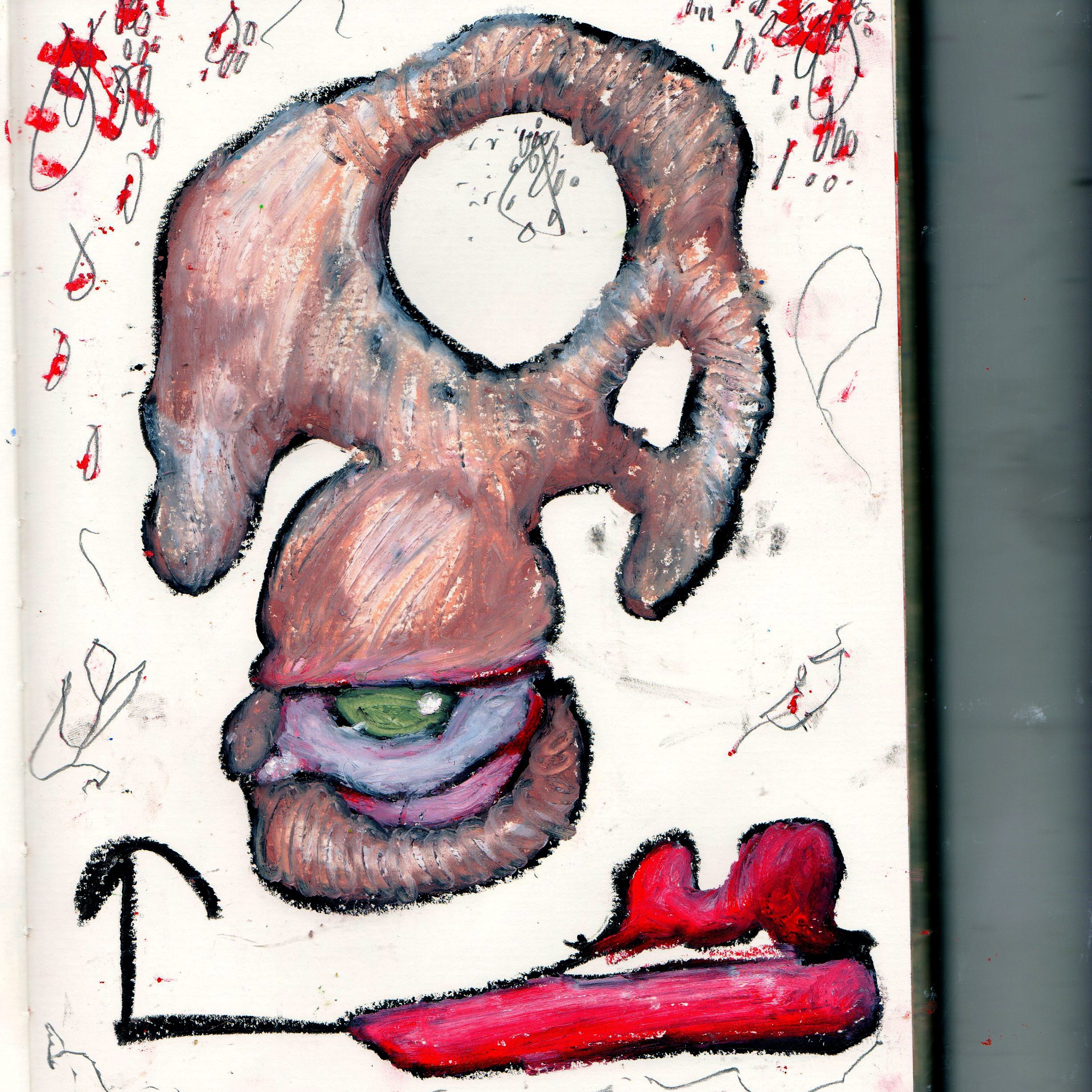 Graphics and paintings. Ksenia Markelova, multidisciplinary artist, Yekaterinburg