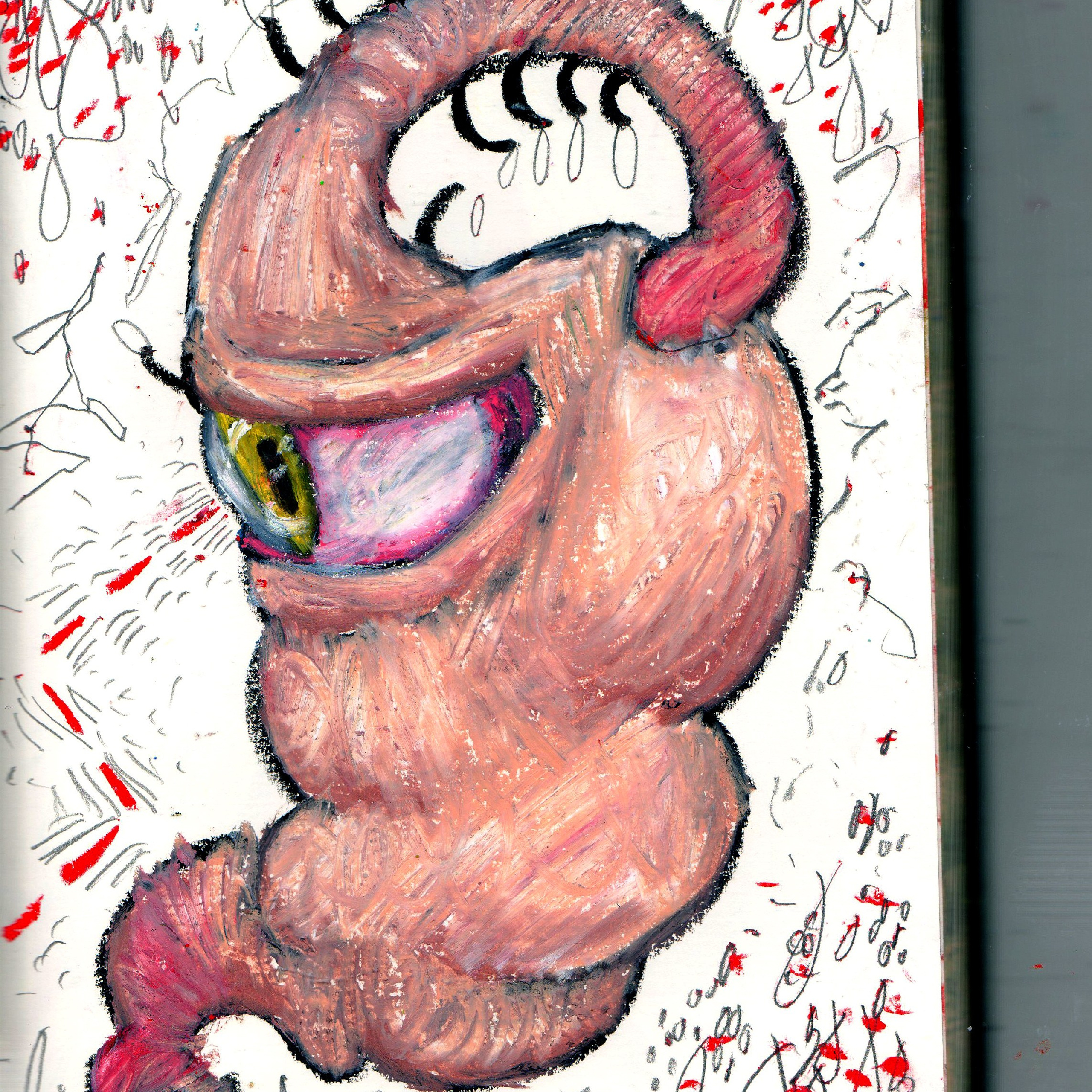 Graphics and paintings. Ksenia Markelova, multidisciplinary artist, Yekaterinburg