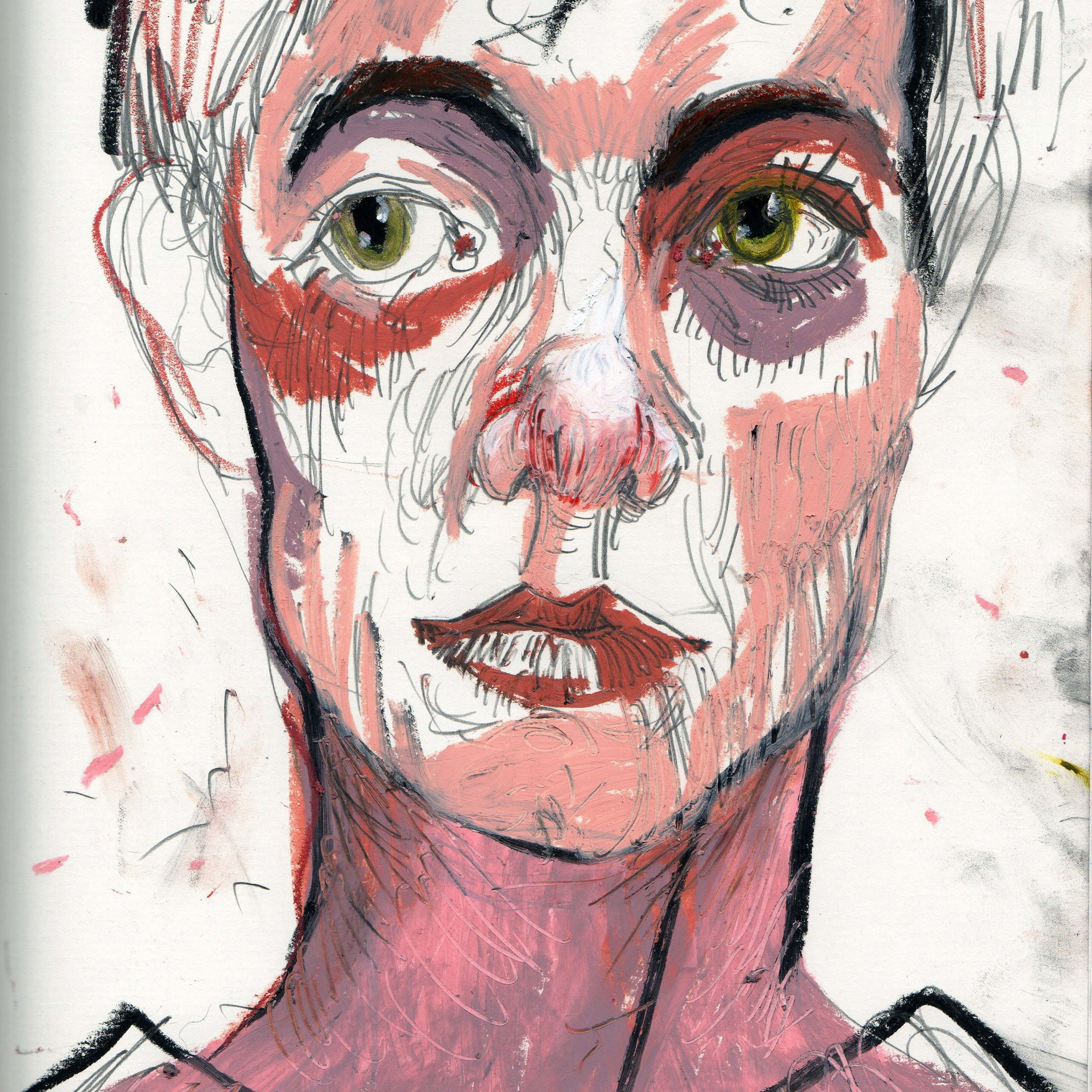 Graphics and paintings. Ksenia Markelova, multidisciplinary artist, Yekaterinburg