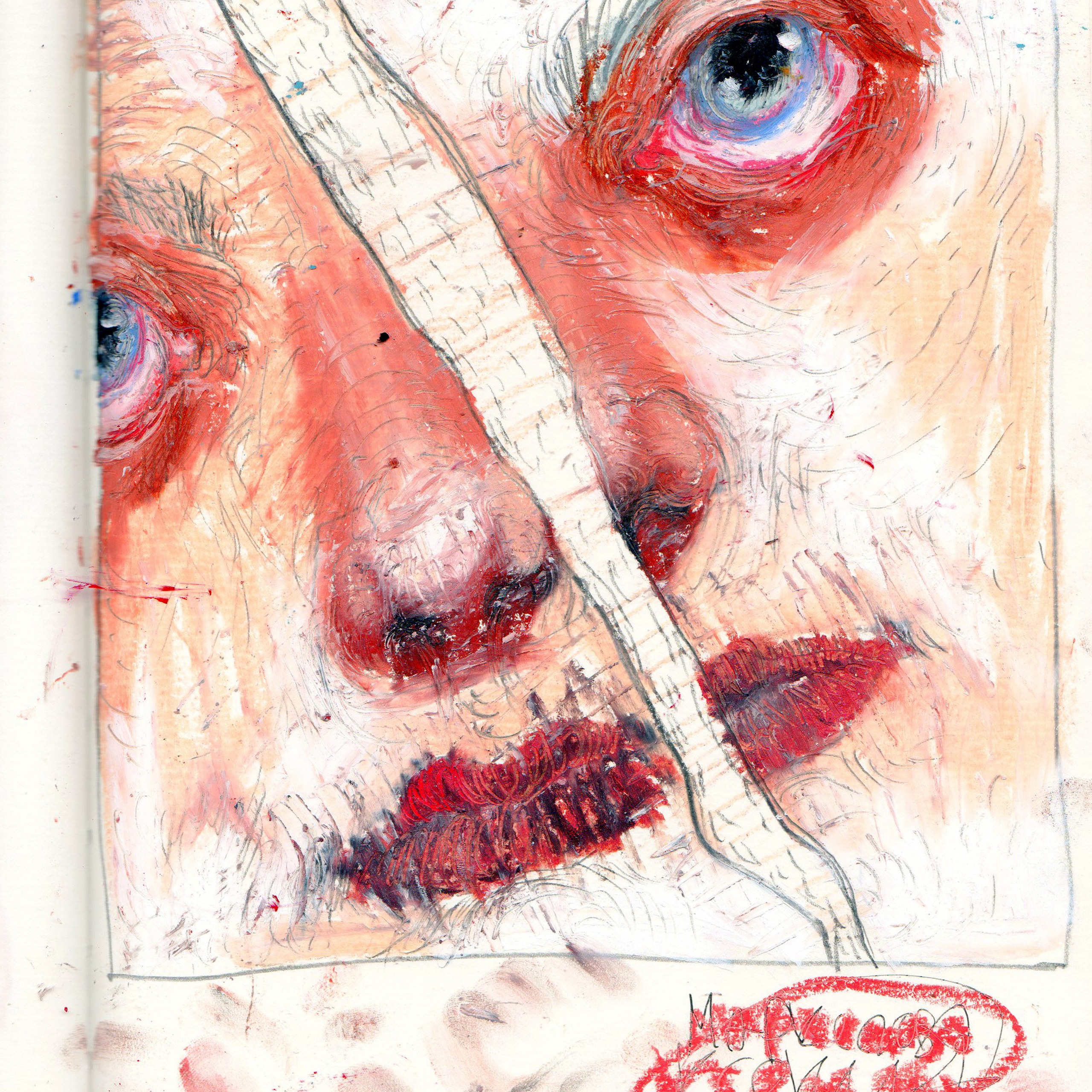 Graphics and paintings. Ksenia Markelova, multidisciplinary artist, Yekaterinburg