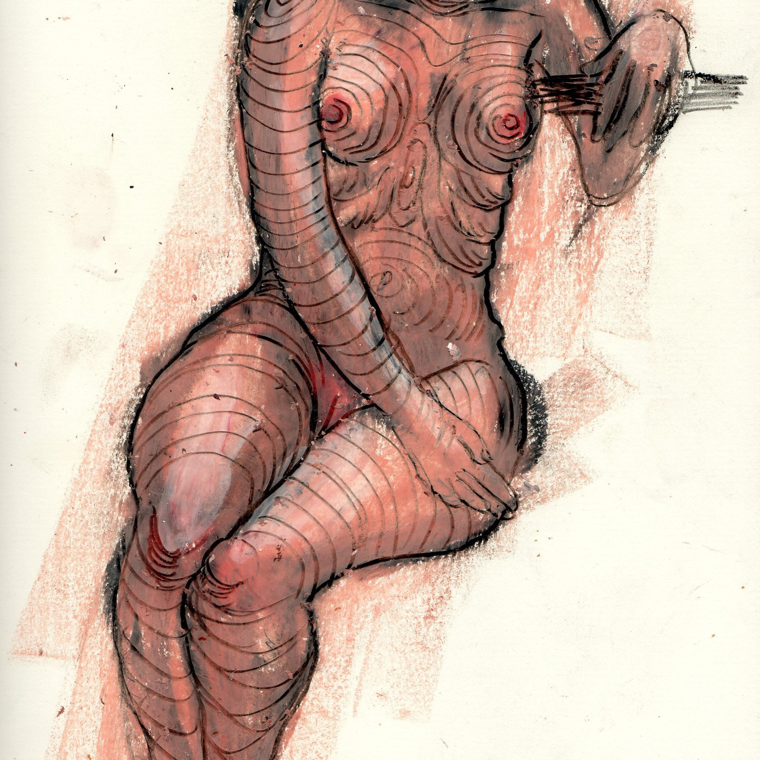 Graphics and paintings. Ksenia Markelova, multidisciplinary artist, Yekaterinburg