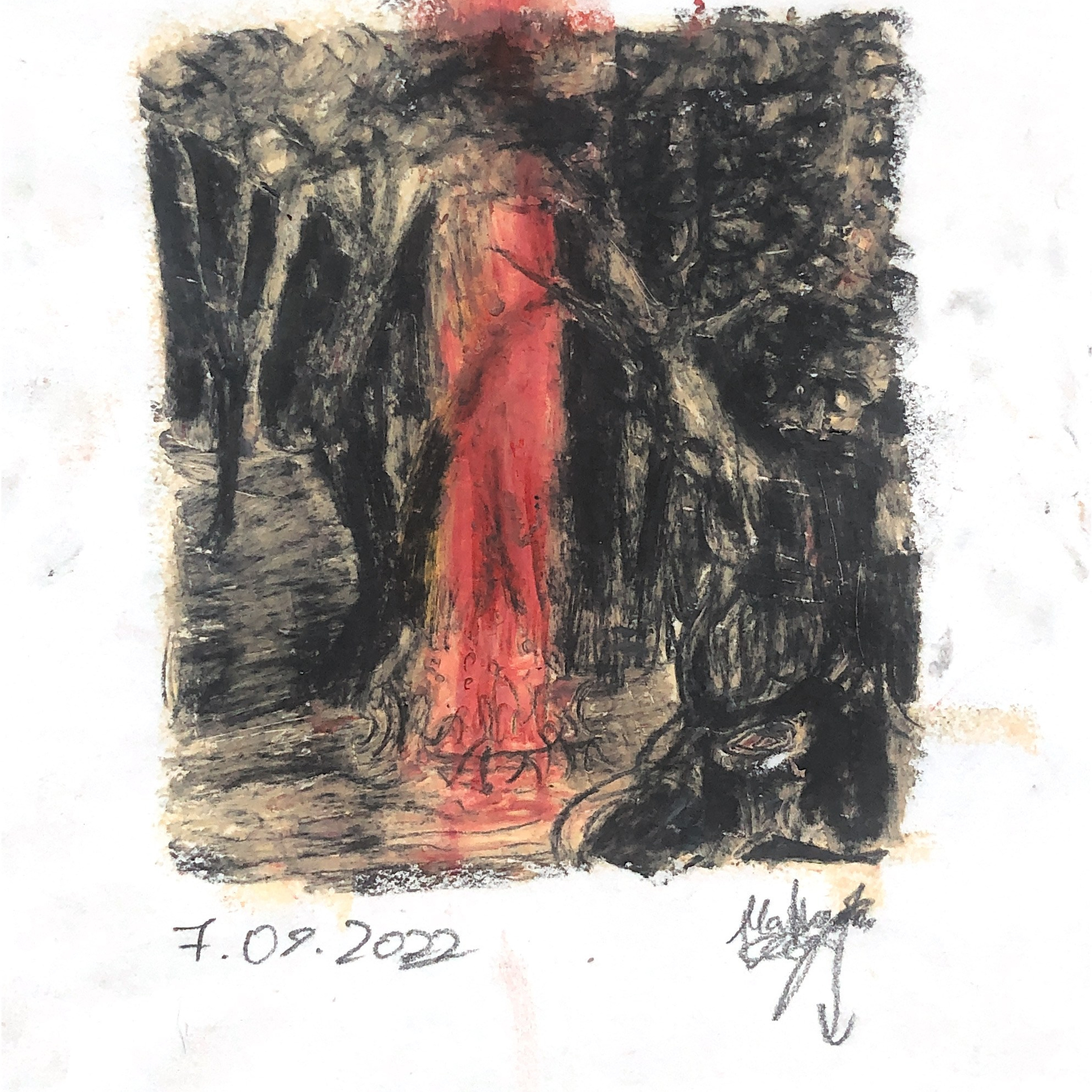 Graphics and paintings. Ksenia Markelova, multidisciplinary artist, Yekaterinburg