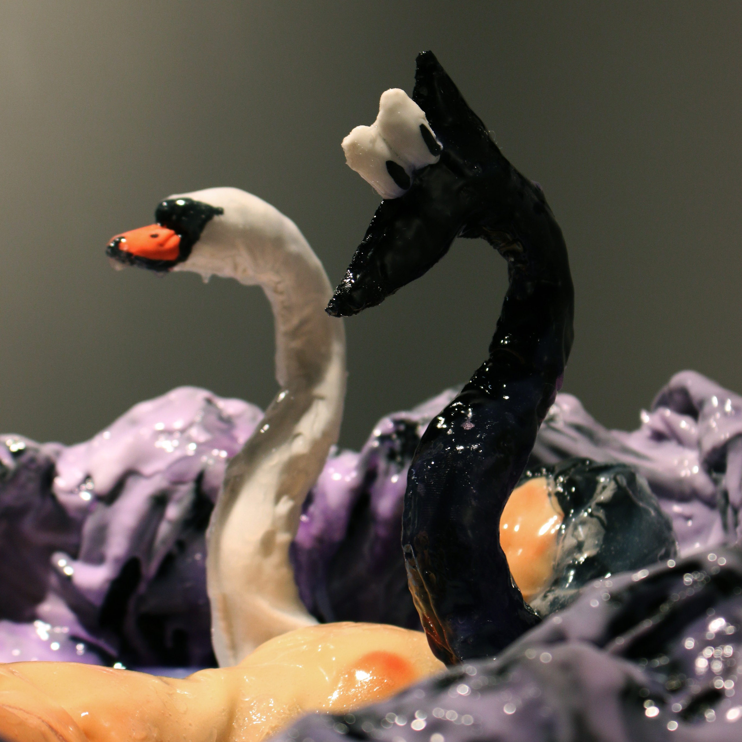 “The Worm and the Swan”, 2024. Ksenia Markelova, multidisciplinary artist, Yekaterinburg