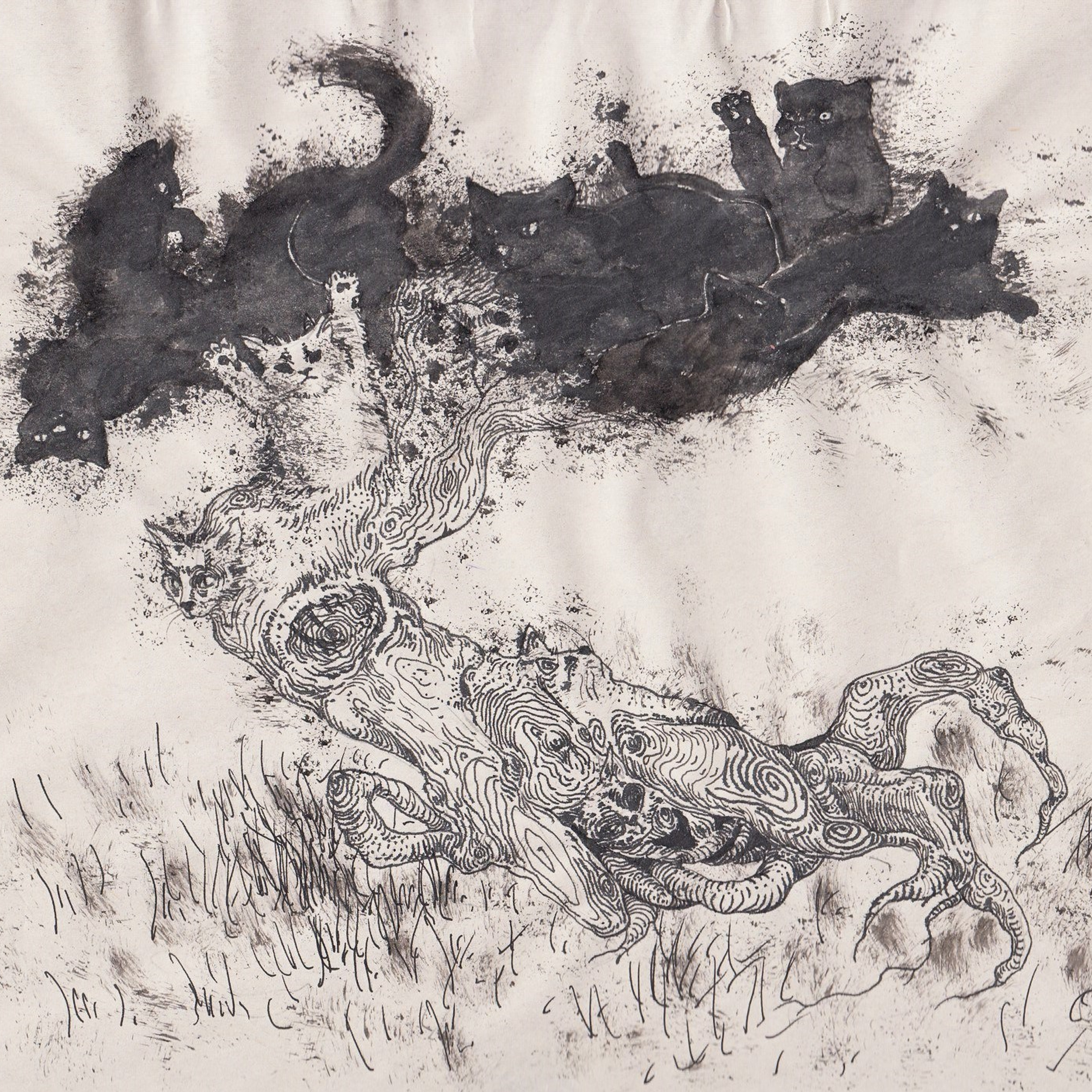 Graphics and paintings. Ksenia Markelova, multidisciplinary artist, Yekaterinburg