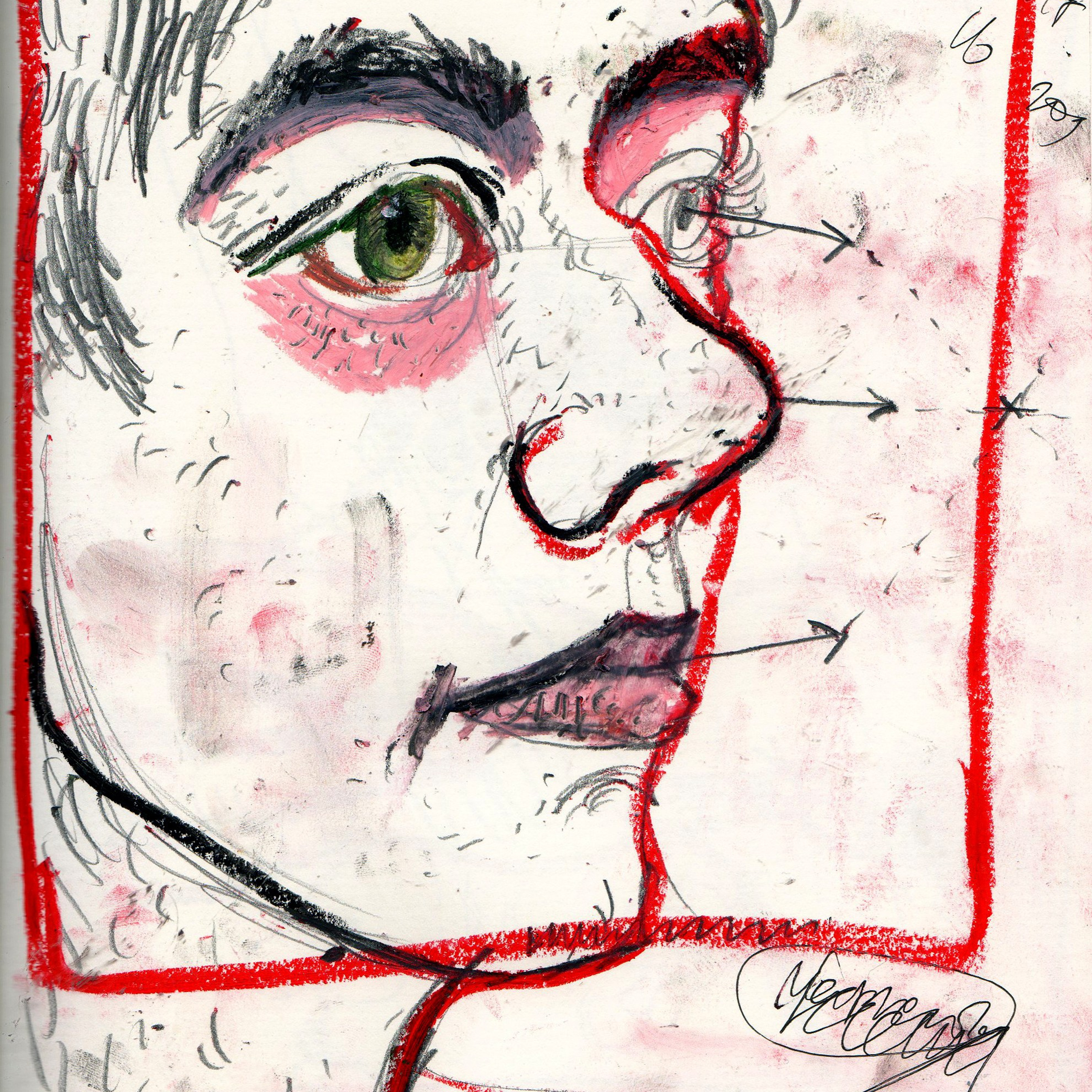 Graphics and paintings. Ksenia Markelova, multidisciplinary artist, Yekaterinburg