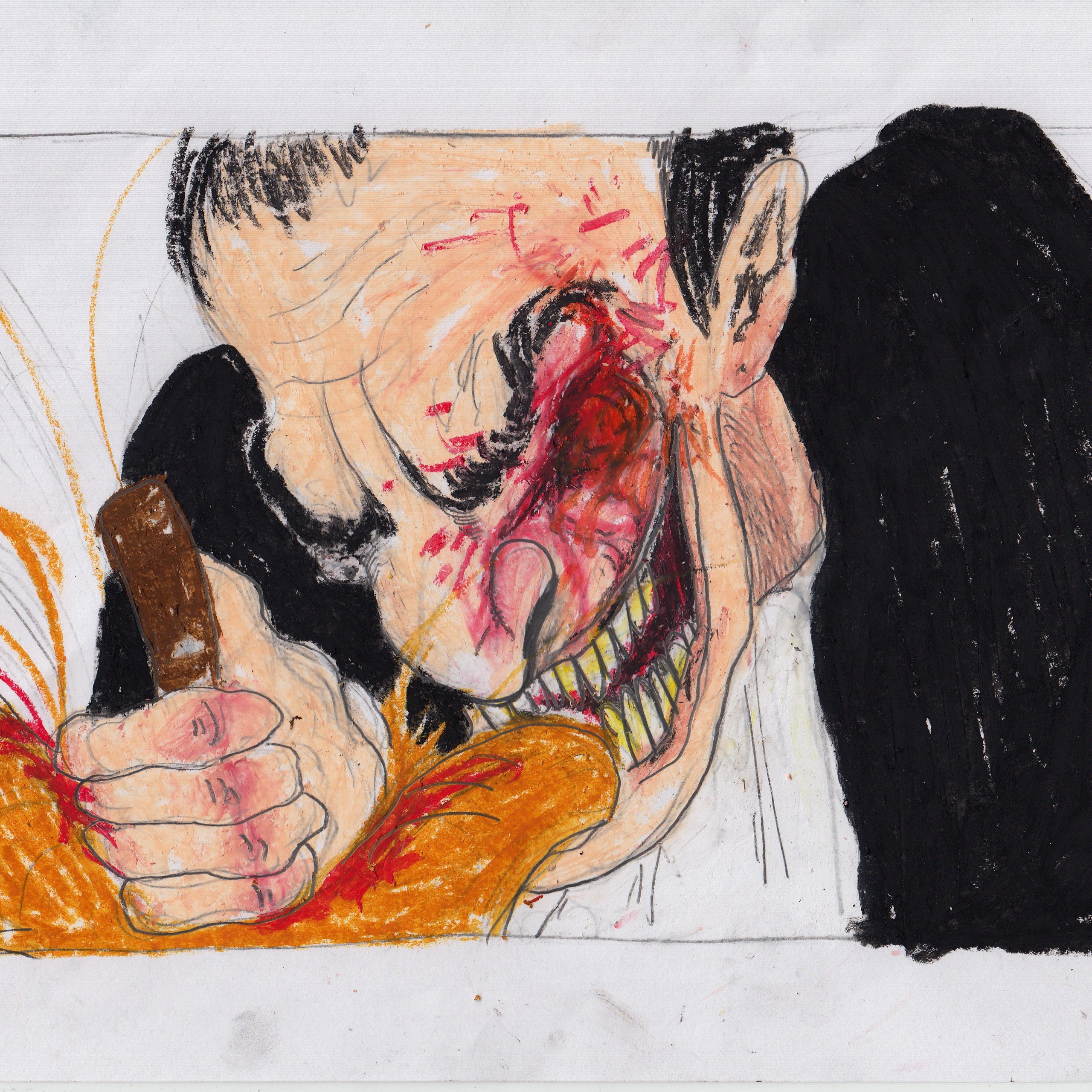 Graphics and paintings. Ksenia Markelova, multidisciplinary artist, Yekaterinburg