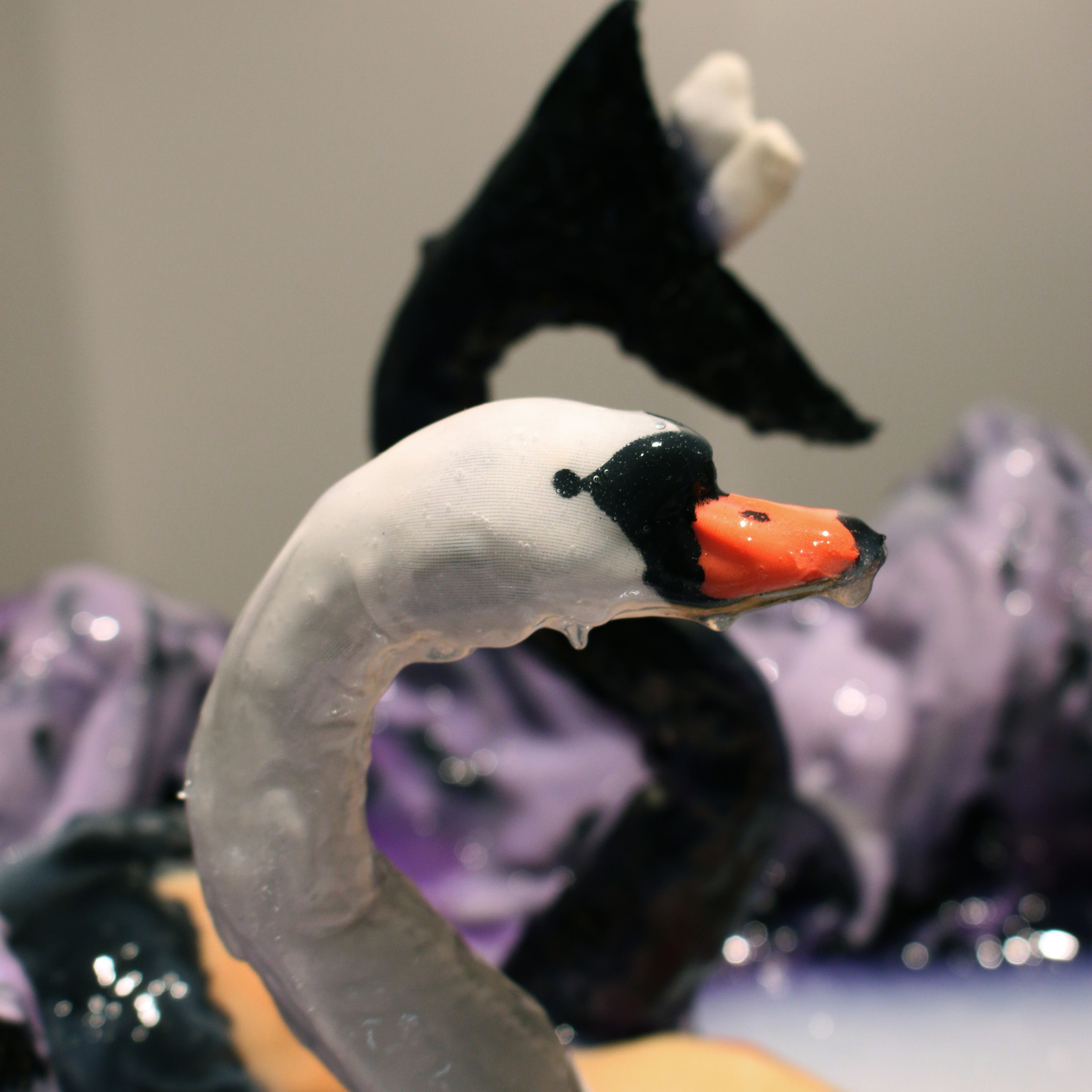 “The Worm and the Swan”, 2024. Ksenia Markelova, multidisciplinary artist, Yekaterinburg