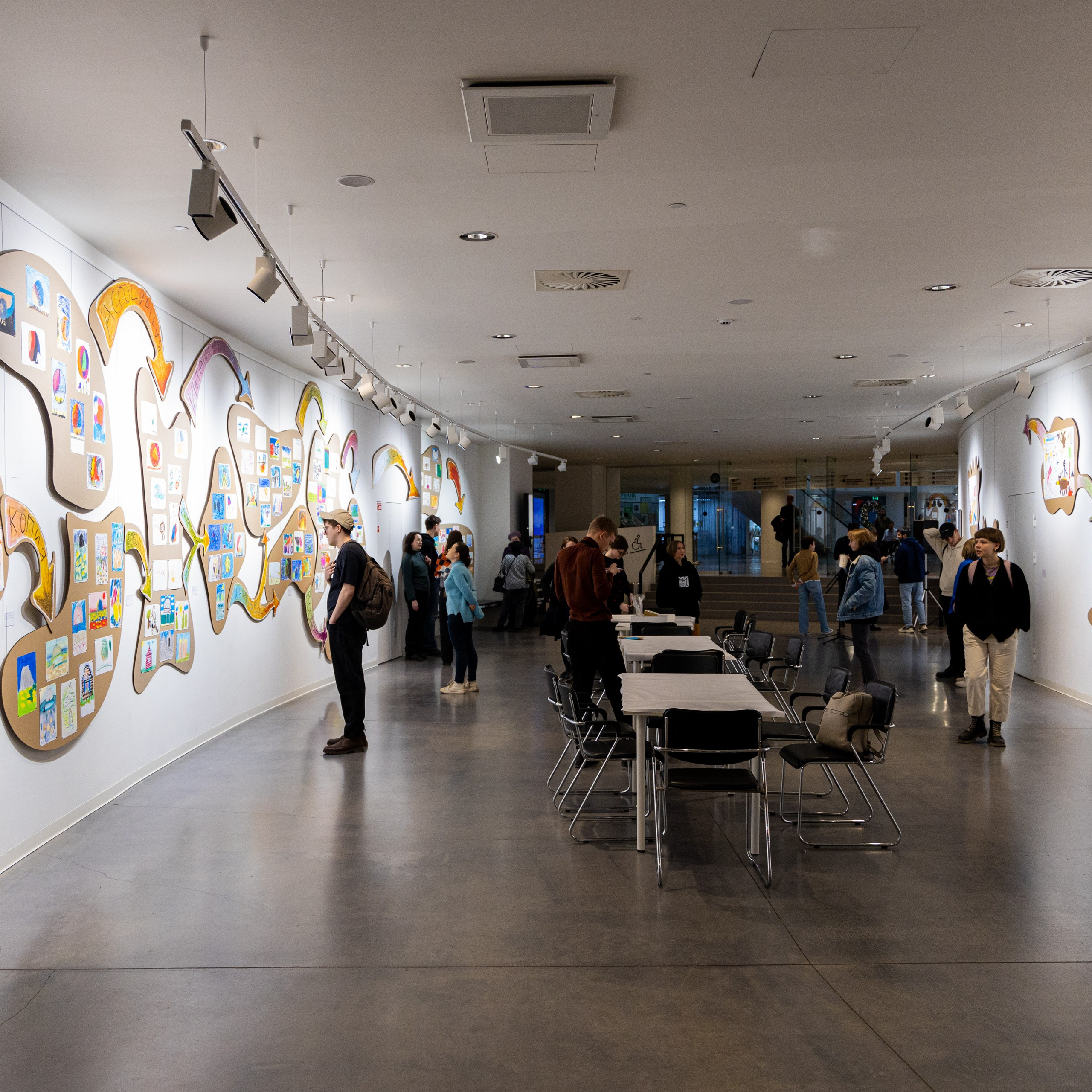 ''Non-obvious responses'', Art-gallery of Yeltsin Center, Yekaterinburg, 2023. Ksenia Markelova, multidisciplinary artist, Yekaterinburg