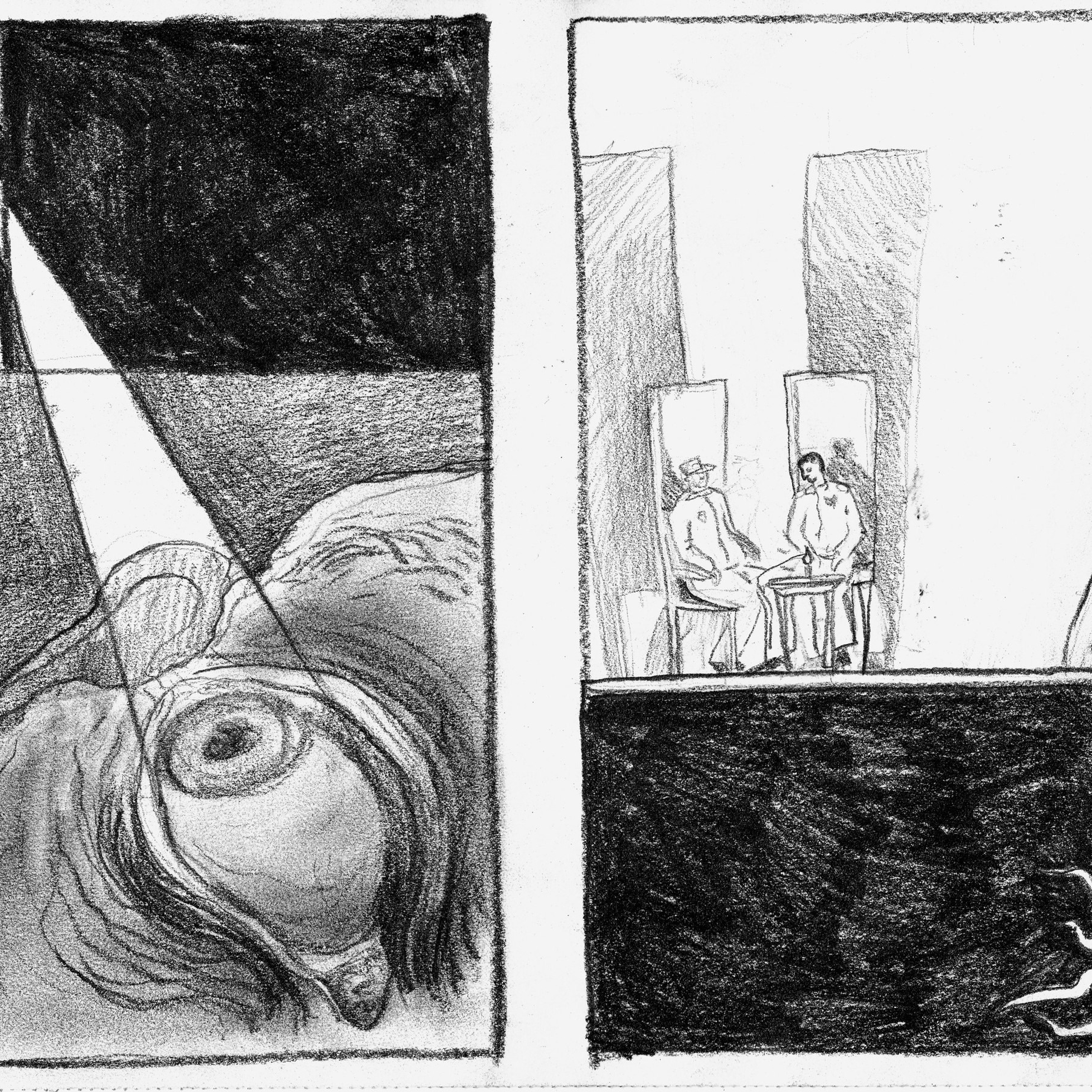 Graphics and paintings. Ksenia Markelova, multidisciplinary artist, Yekaterinburg