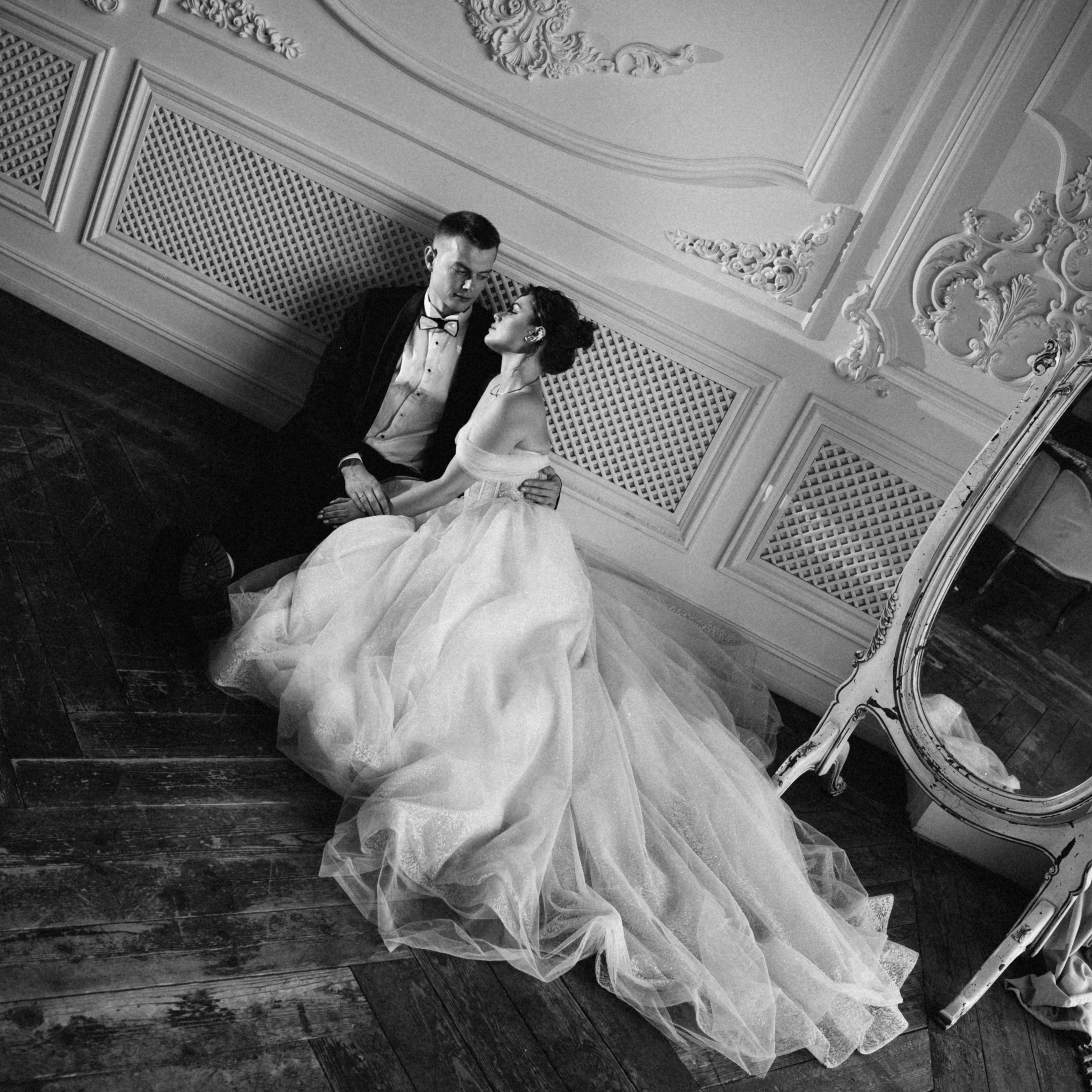 свадебная фотосессия в студии