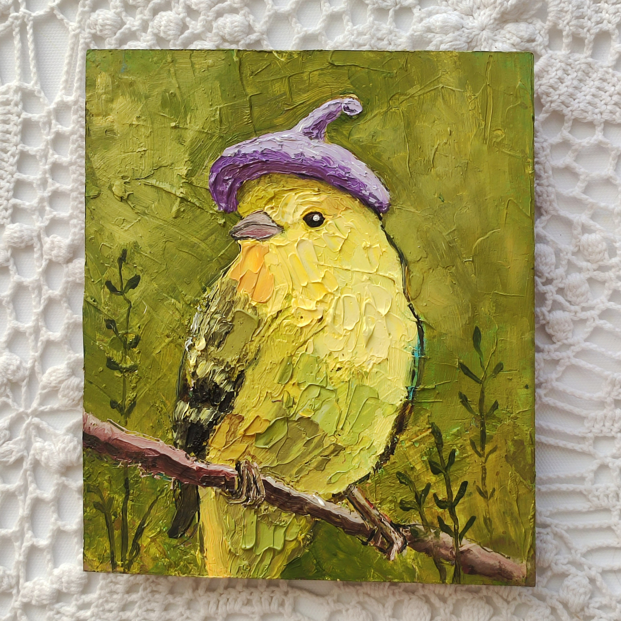 «Пташка-милашка». Галерея авторских картин художницы Бельмесовой Евгении