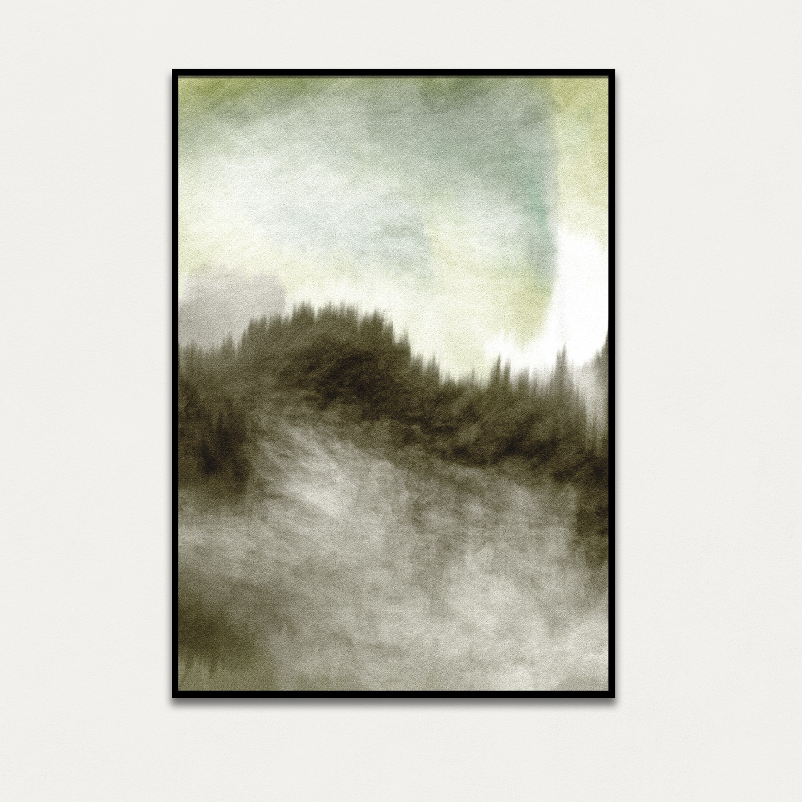 «Лес». Интерьерная абстракция.