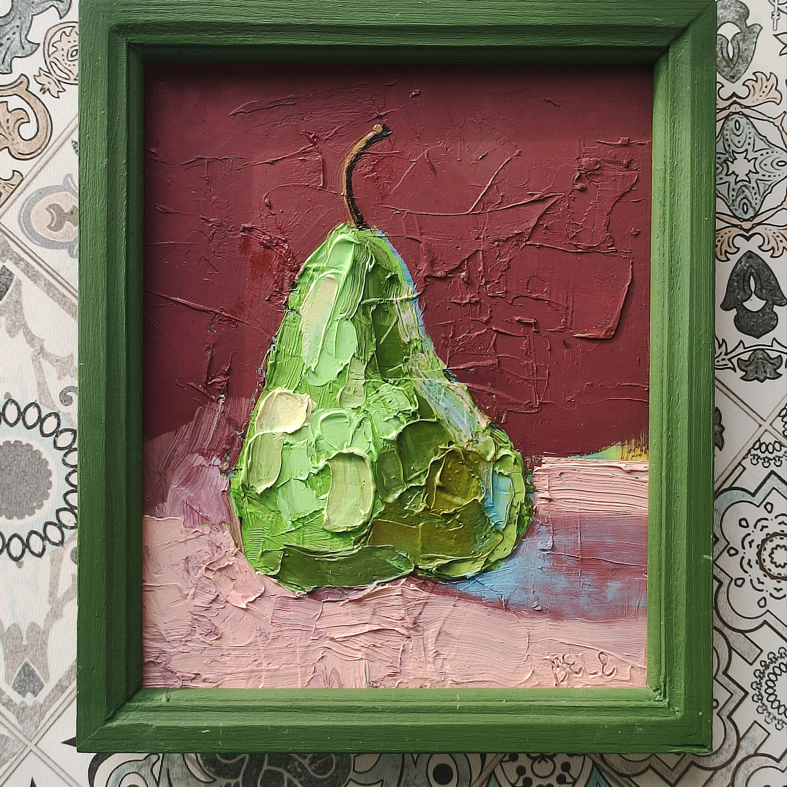 «Груша зеленая». Галерея авторских картин художницы Бельмесовой Евгении