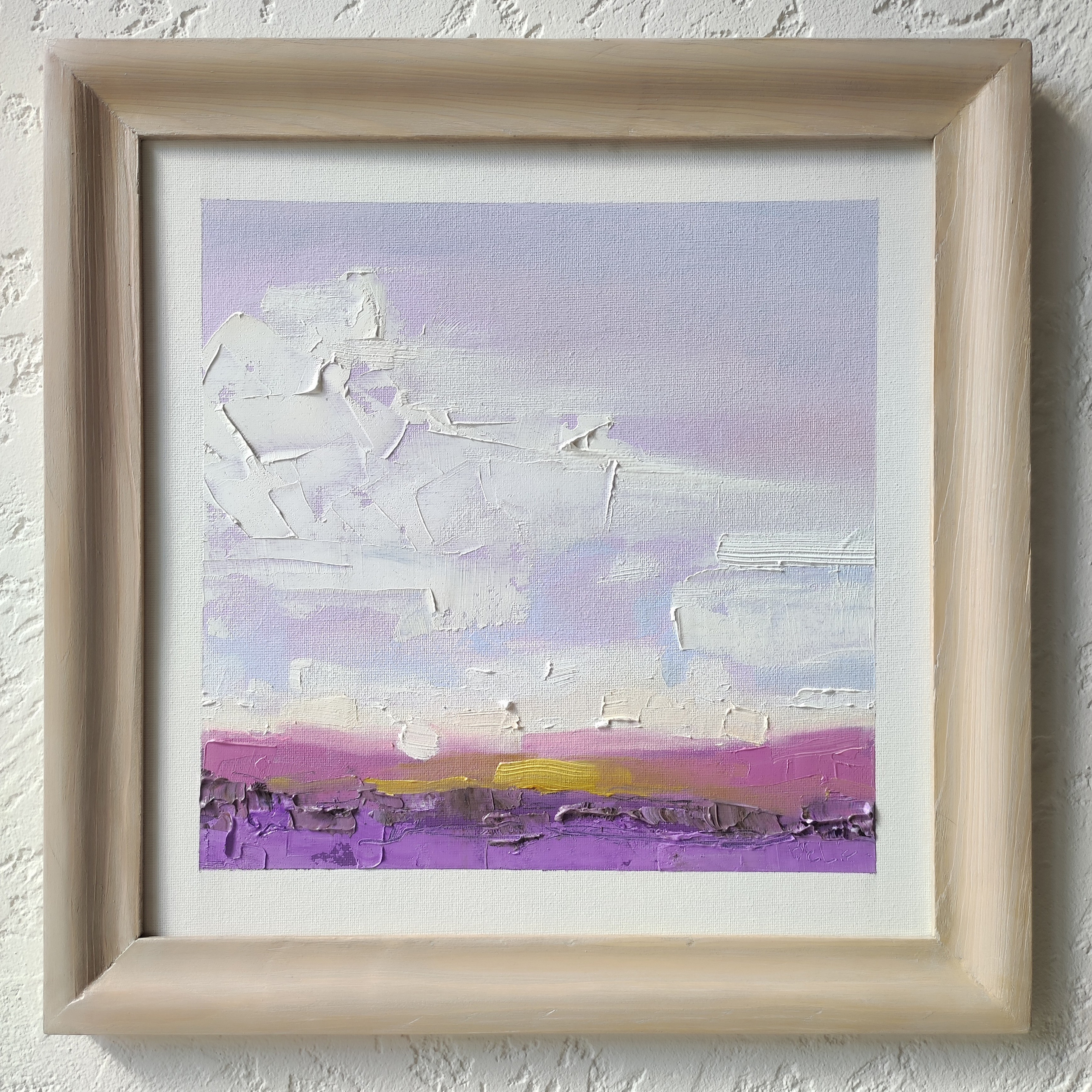 Пейзаж в нежной гамме. Галерея авторских картин художницы Бельмесовой Евгении