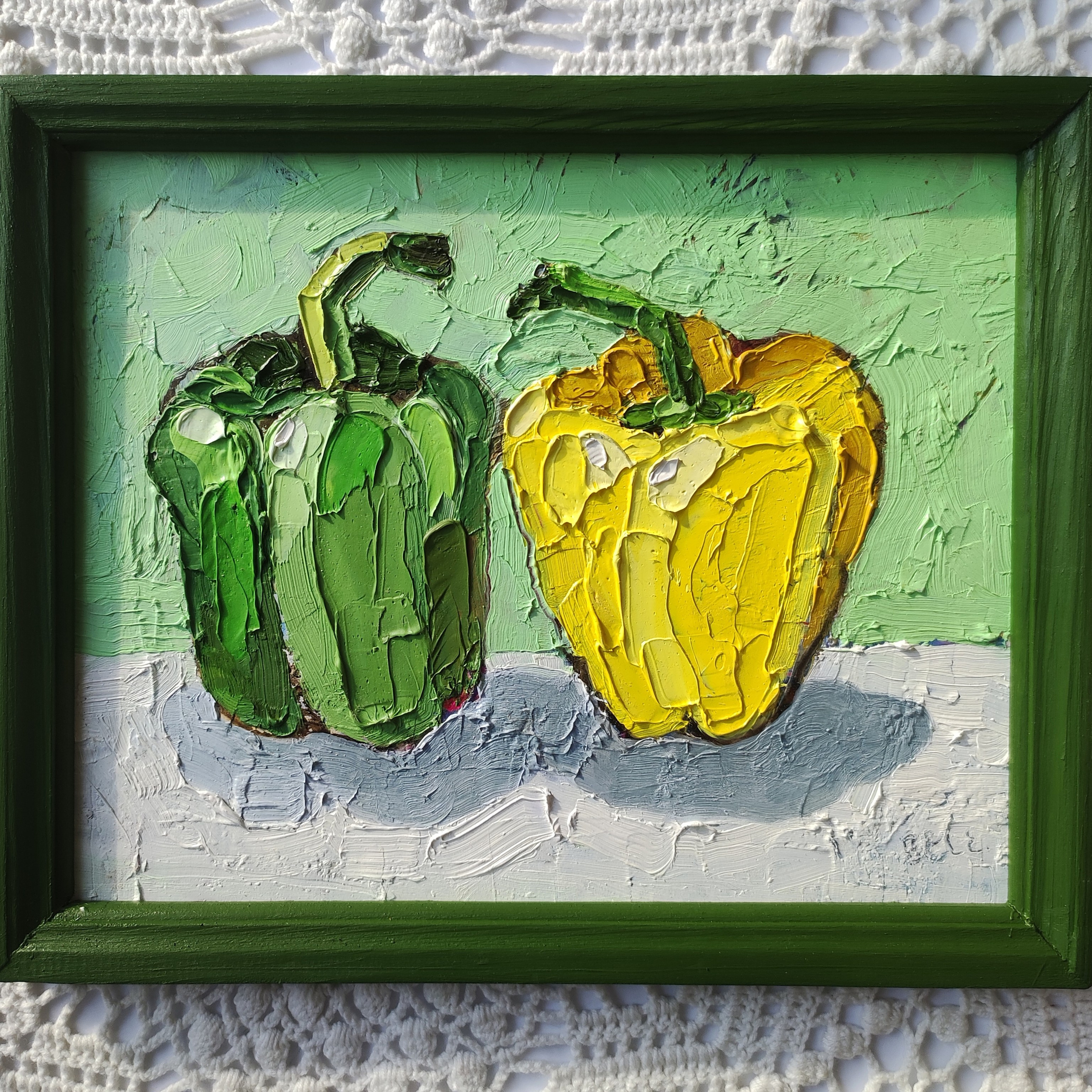 «Сладкая парочка». Картина маслом.