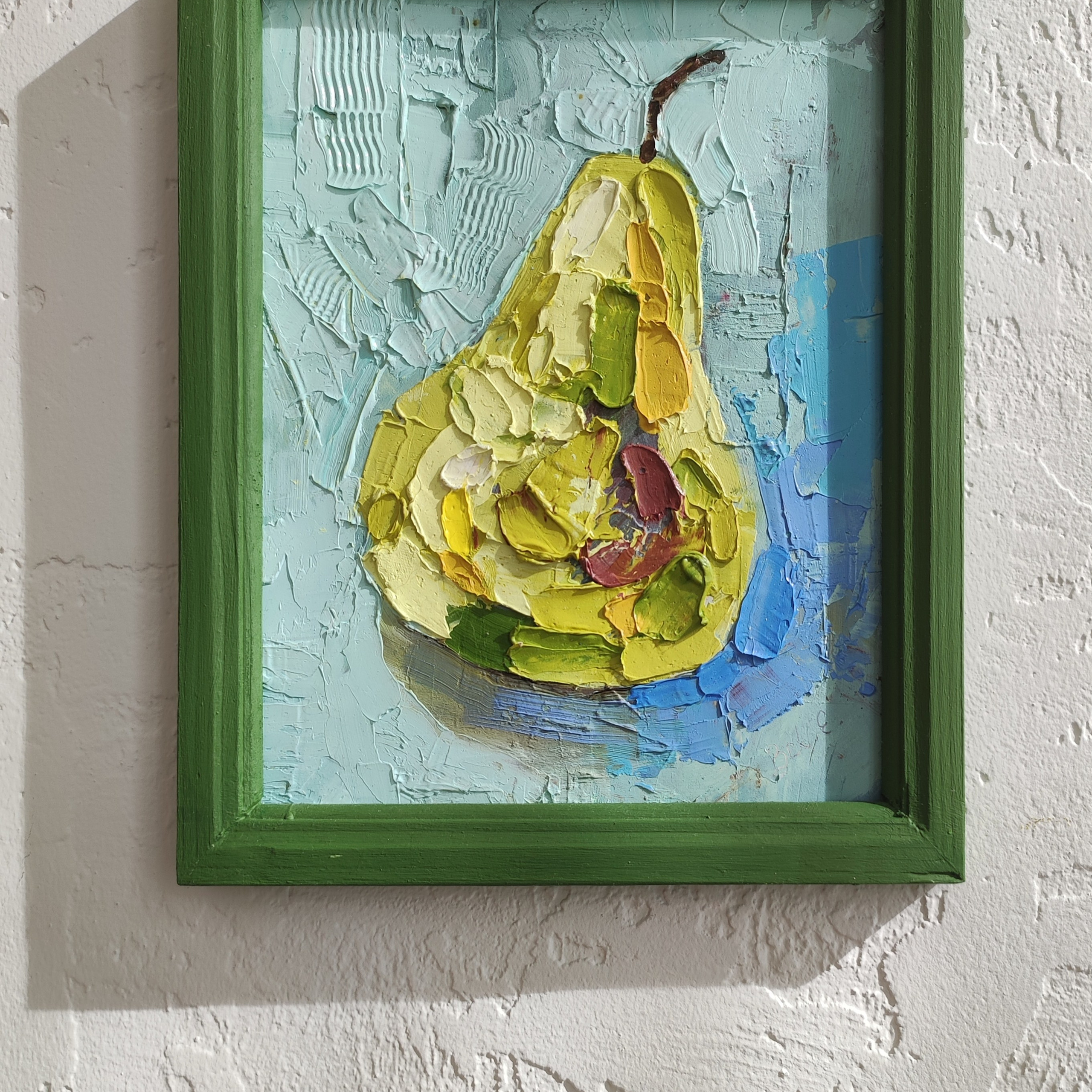 «Грушенька на голубом фоне».