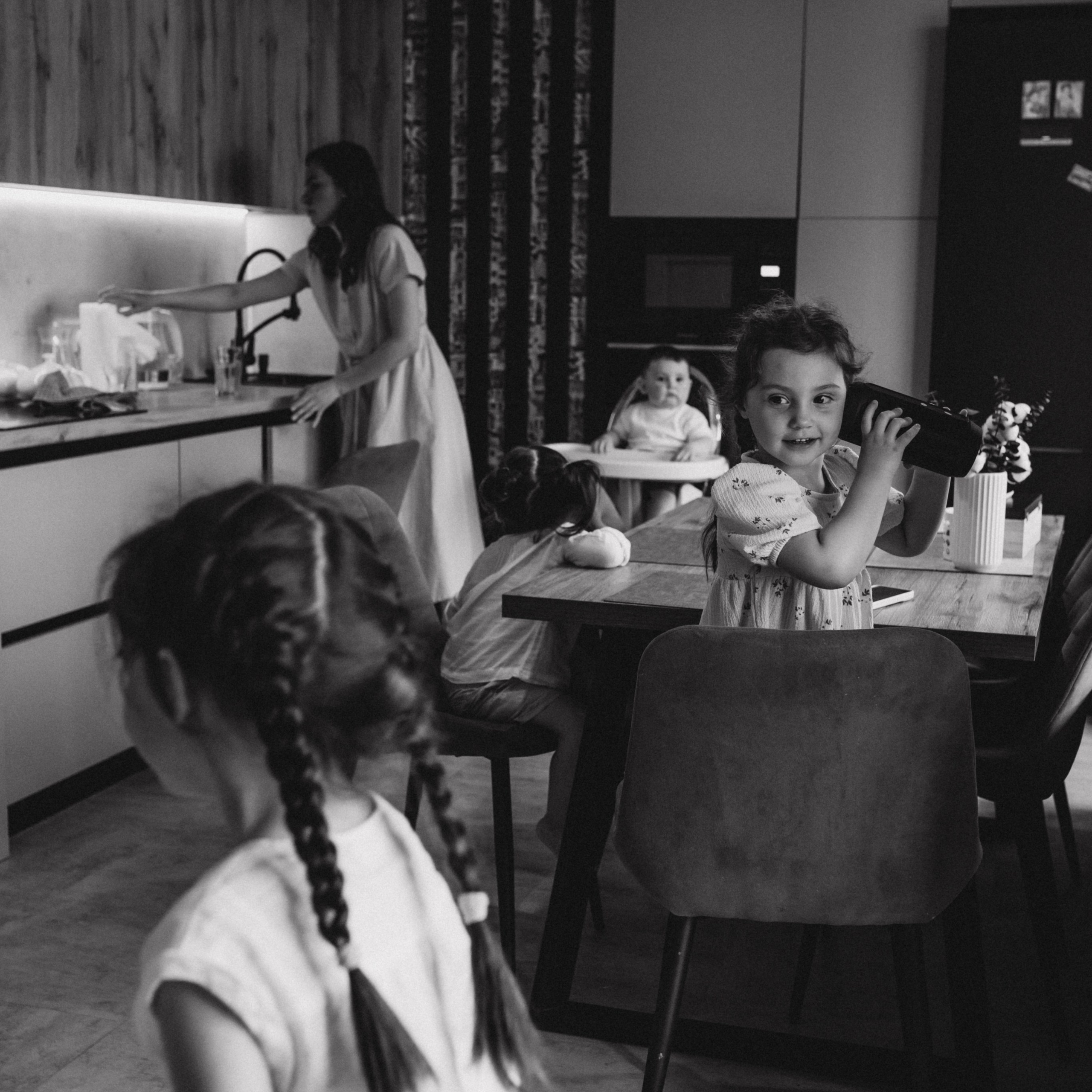 Большая семья