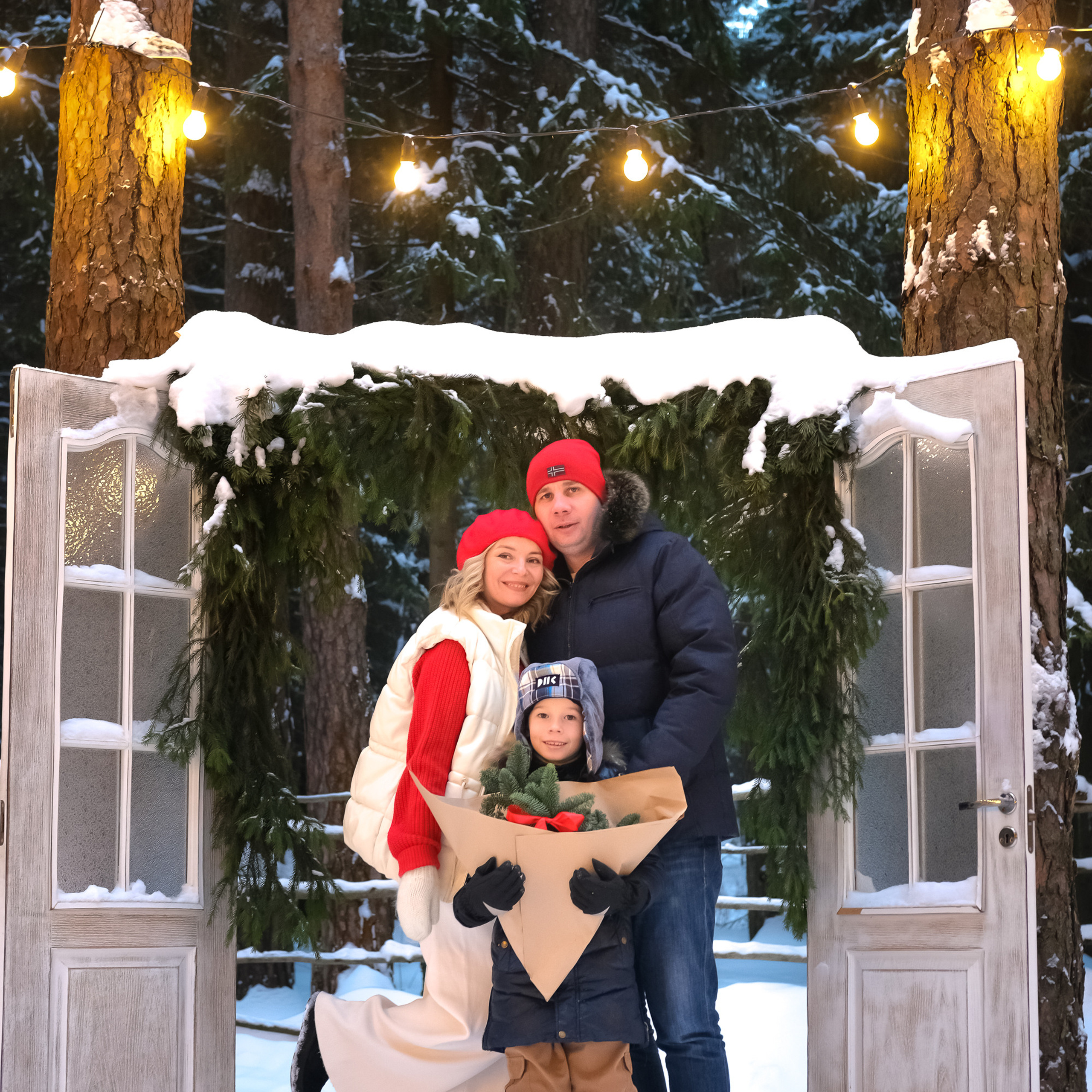 Светлана, Алексей и Федя 2021