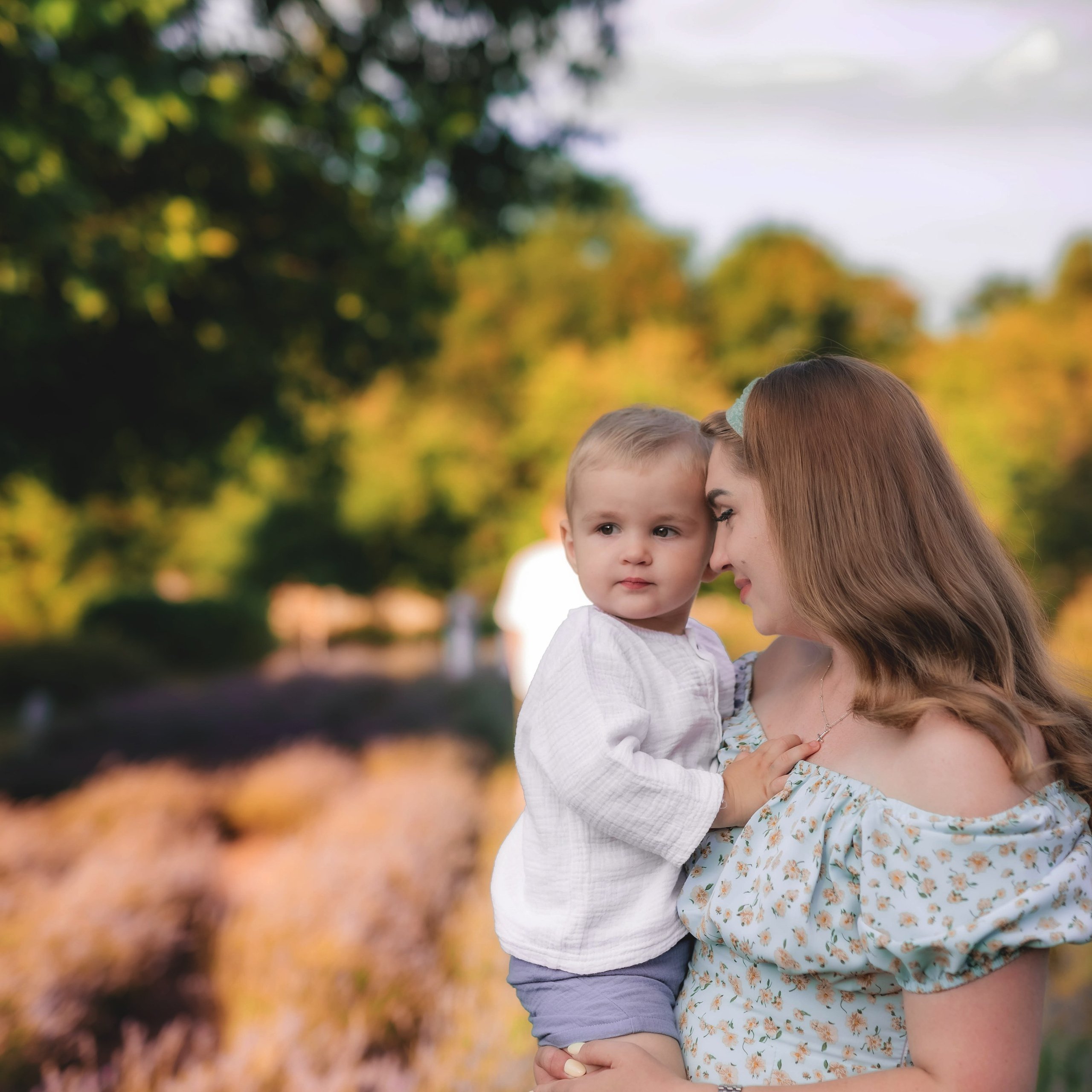 Семейная фотосессия в лаванде