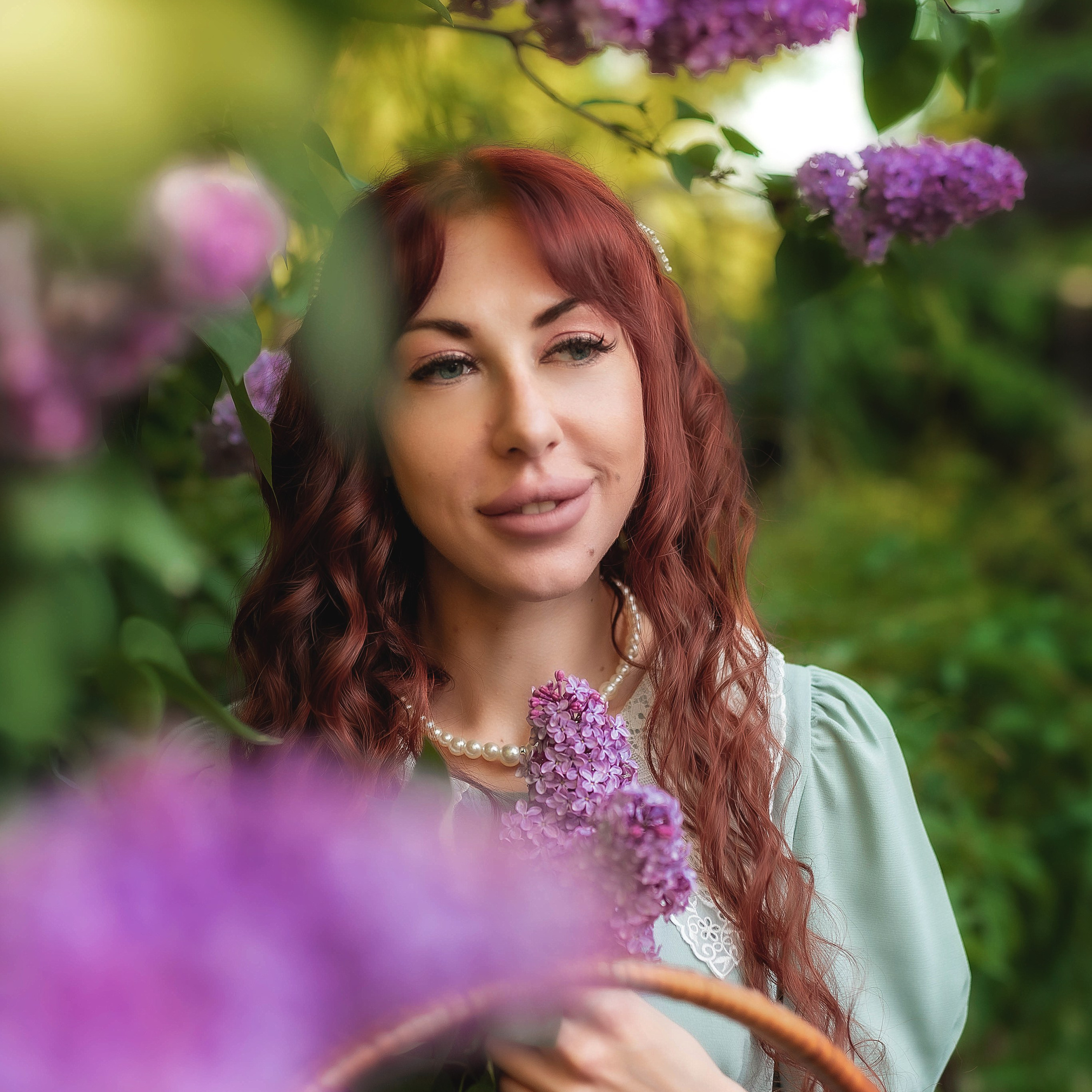 Съёмка в сирени