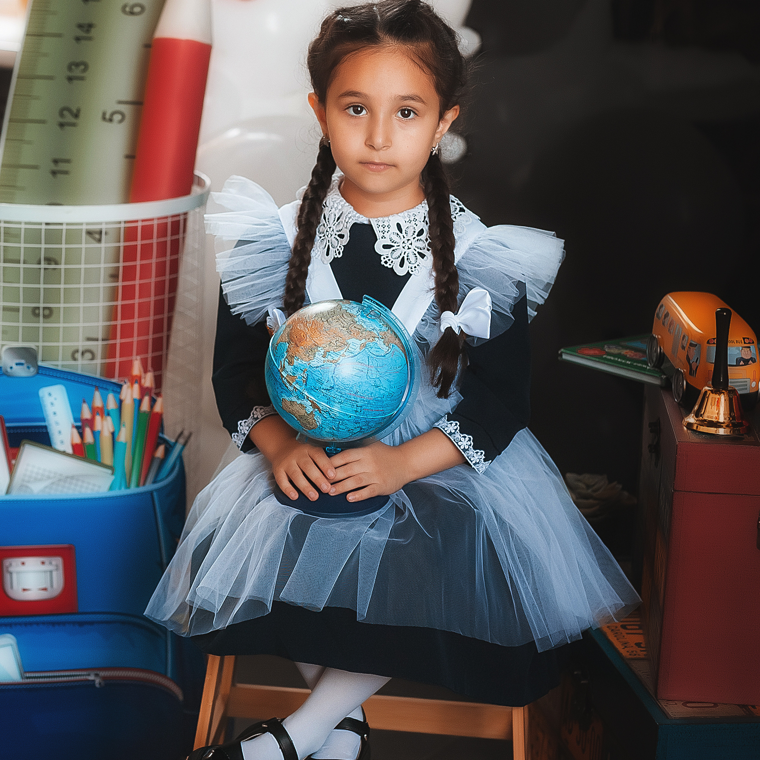 Фотосессия для первоклассницы