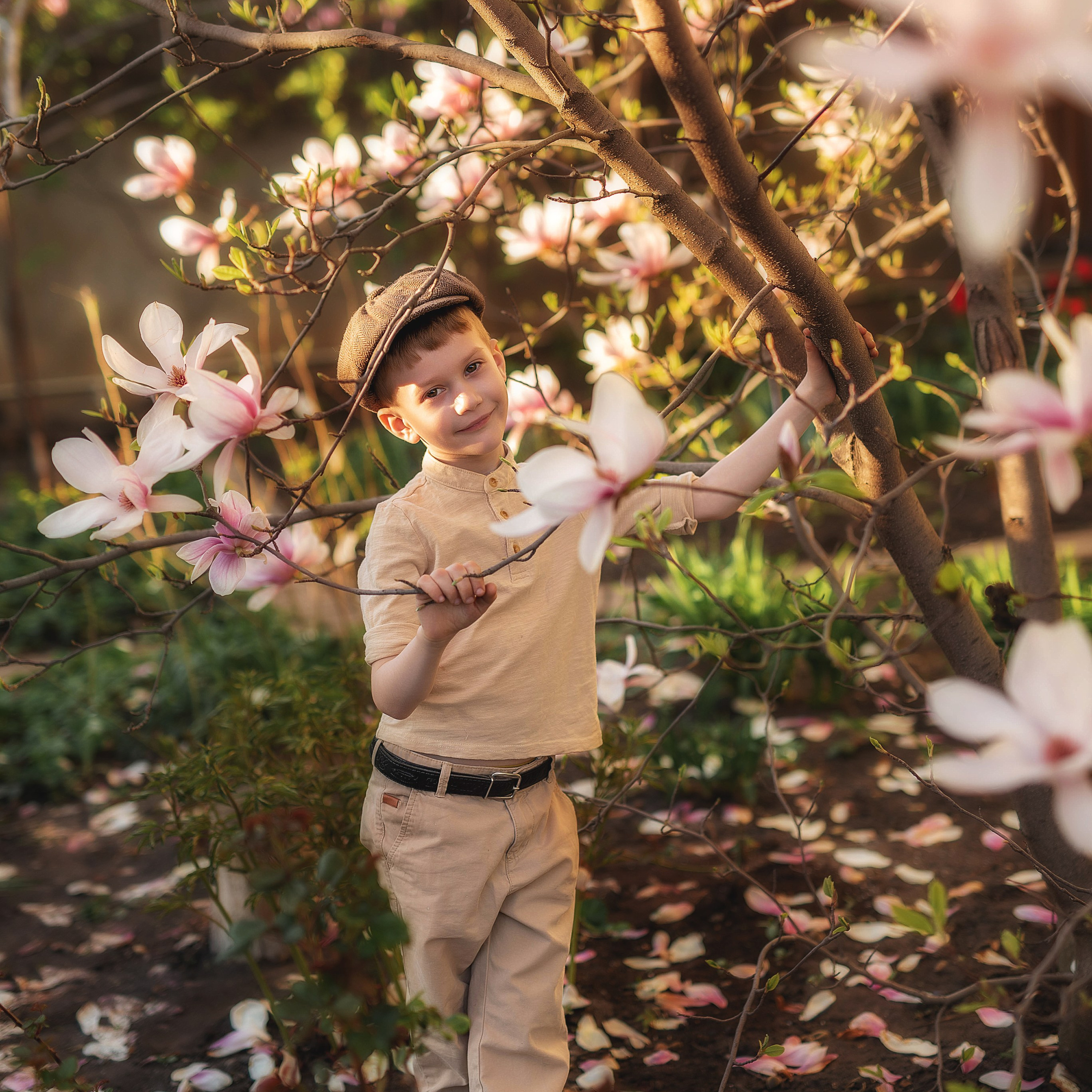 Фотосессия в магнолии