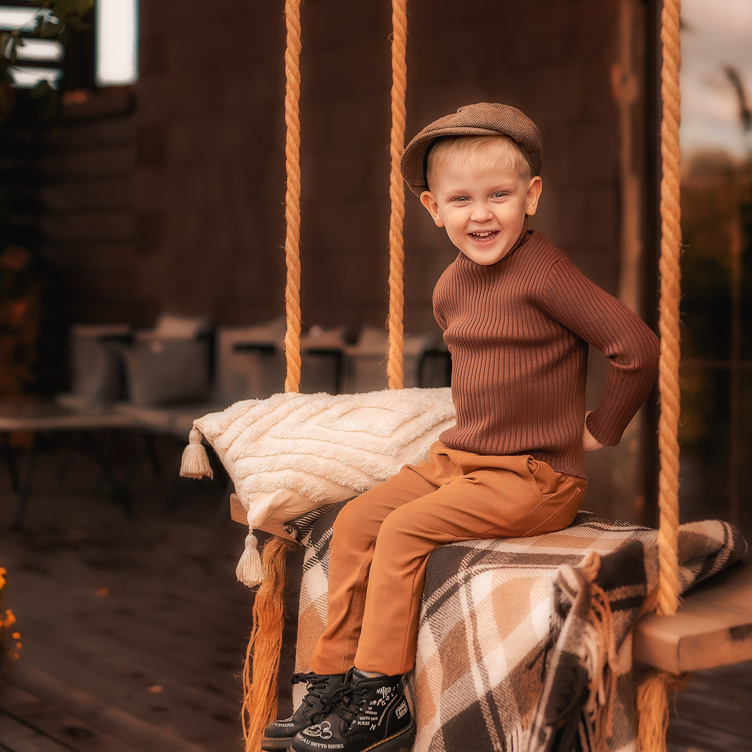 Семейная осенняя фотосессия