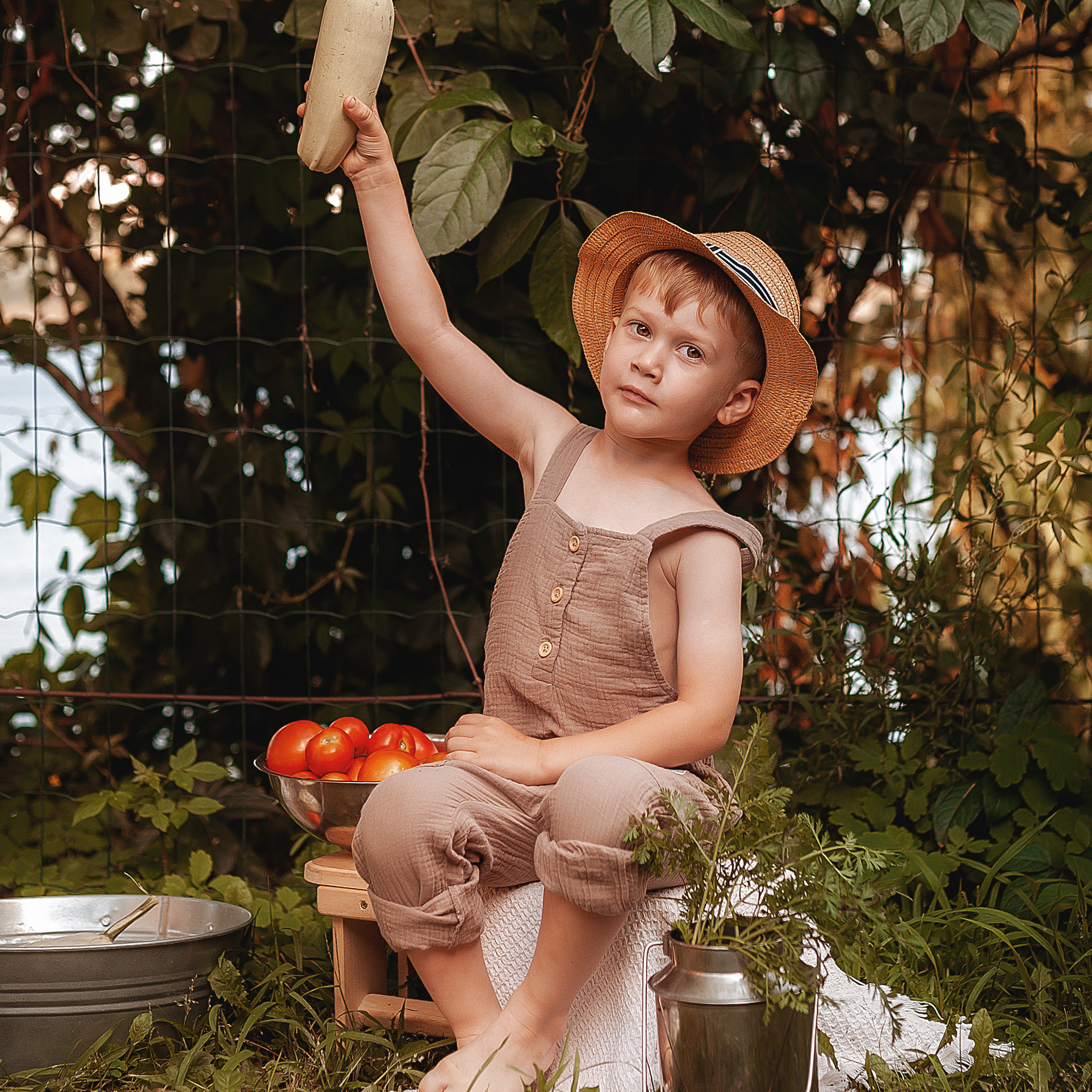 Юный огородник