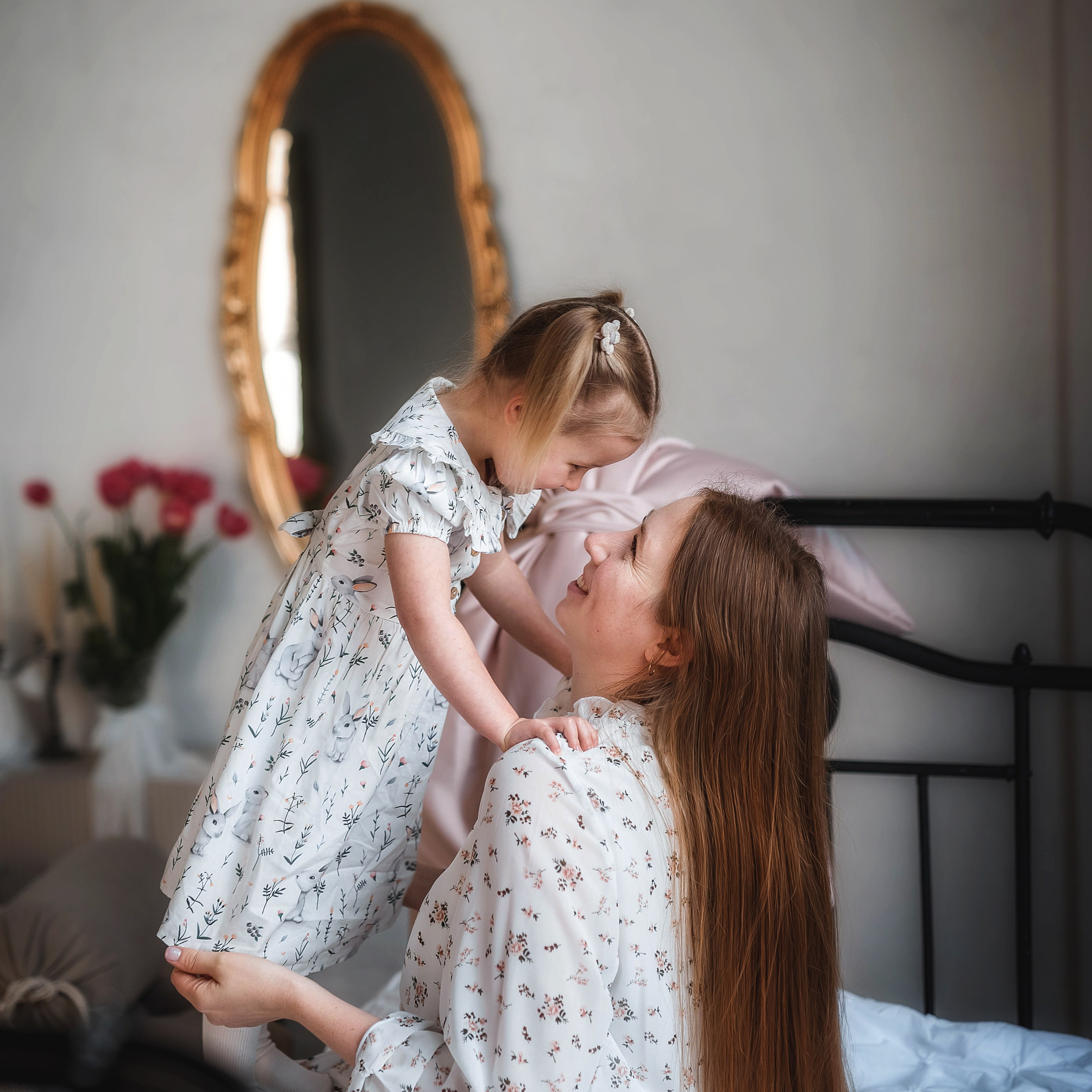 Съёмка Мама и дочка